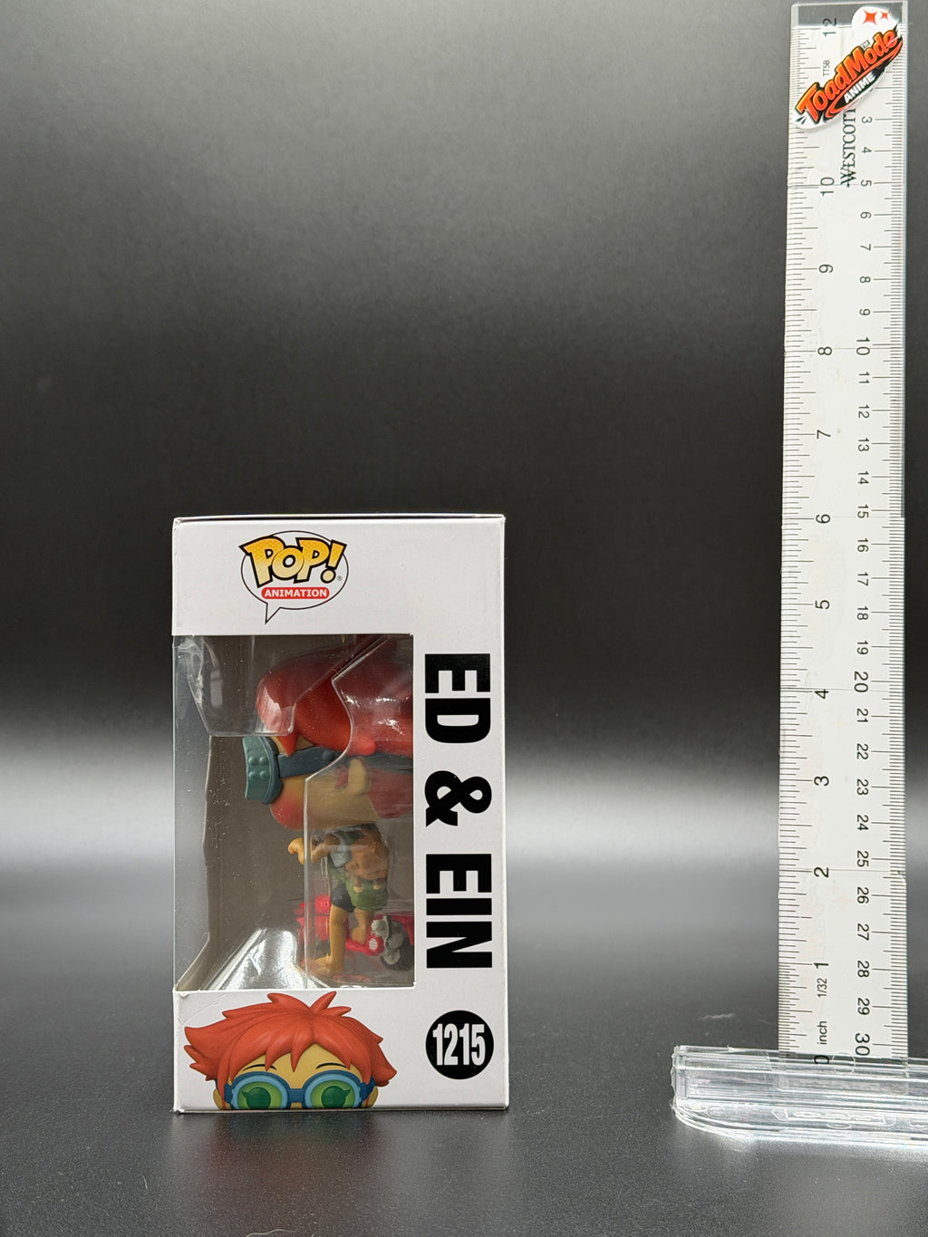 TM‑0025 Funko Pop! Cowboy Bebop Ed & Ein #1215 Vinyl Figure New in Box