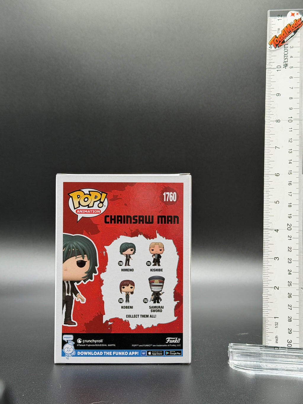 TM‑0027 Funko Pop! Chainsaw Man Himeno #1760 Vinyl Figure New in Box