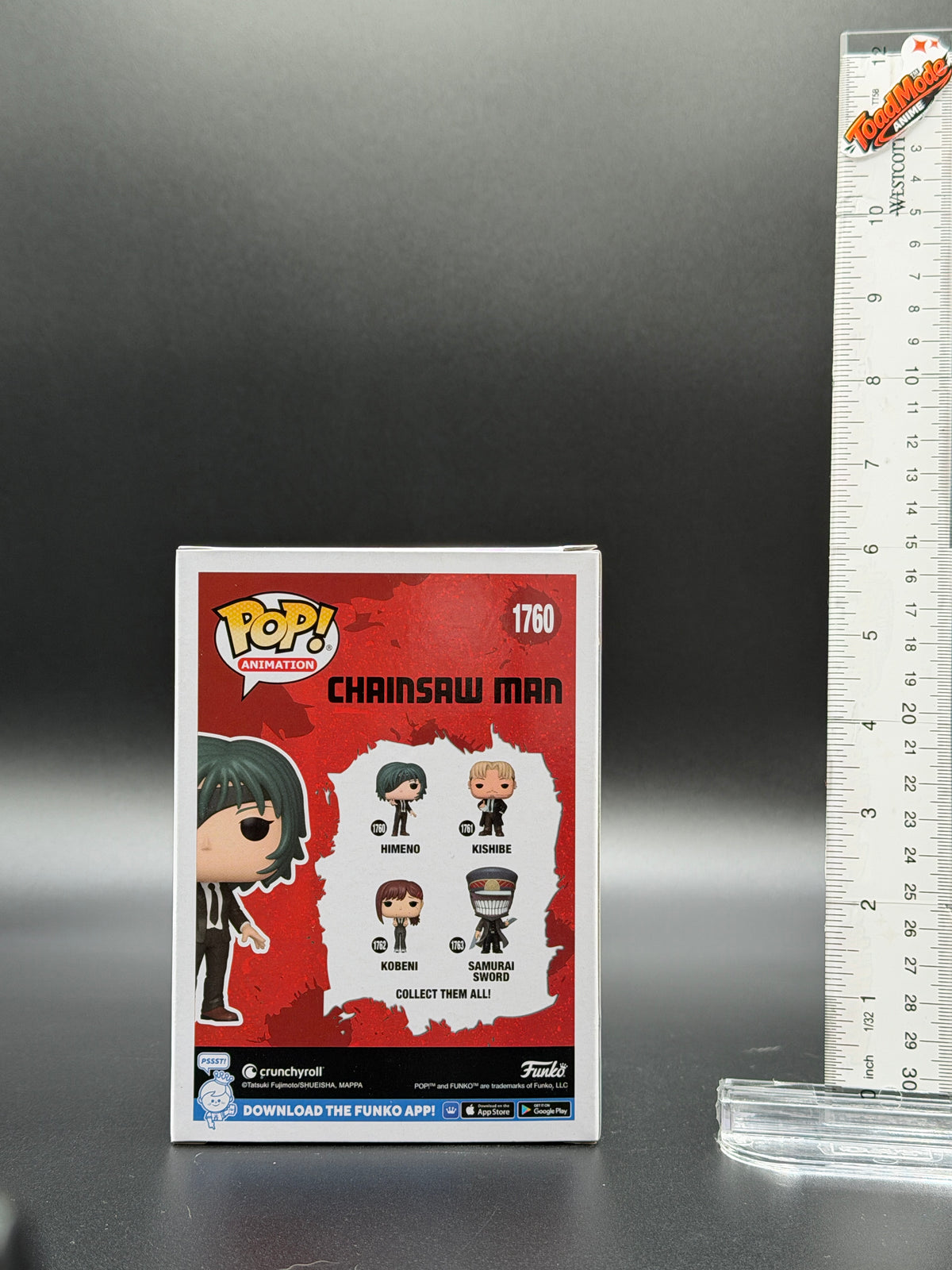 TM‑0027 Funko Pop! Chainsaw Man Himeno #1760 Vinyl Figure New in Box
