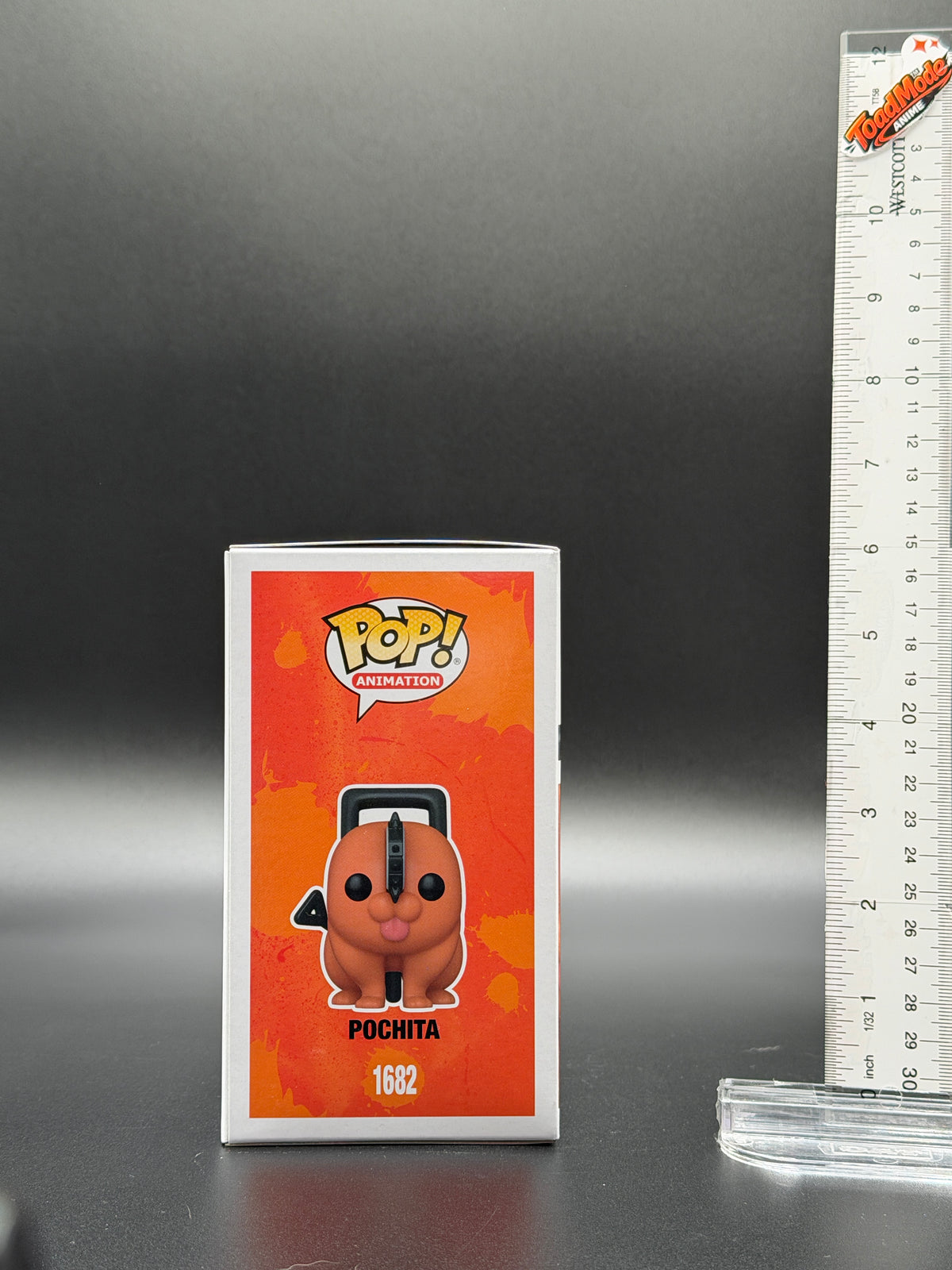 TM‑0028 Funko Pop! Chainsaw Man Pochita #1682 Vinyl Figure New in Box