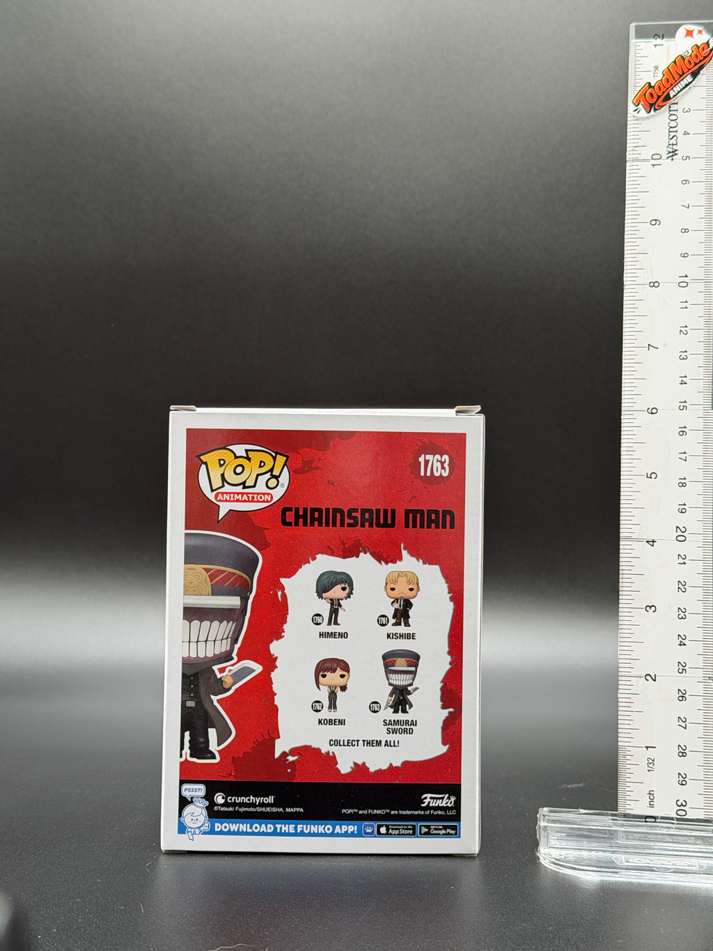 TM‑0030 Funko Pop! Chainsaw Man Samurai Sword #1763 Vinyl Figure New in Box