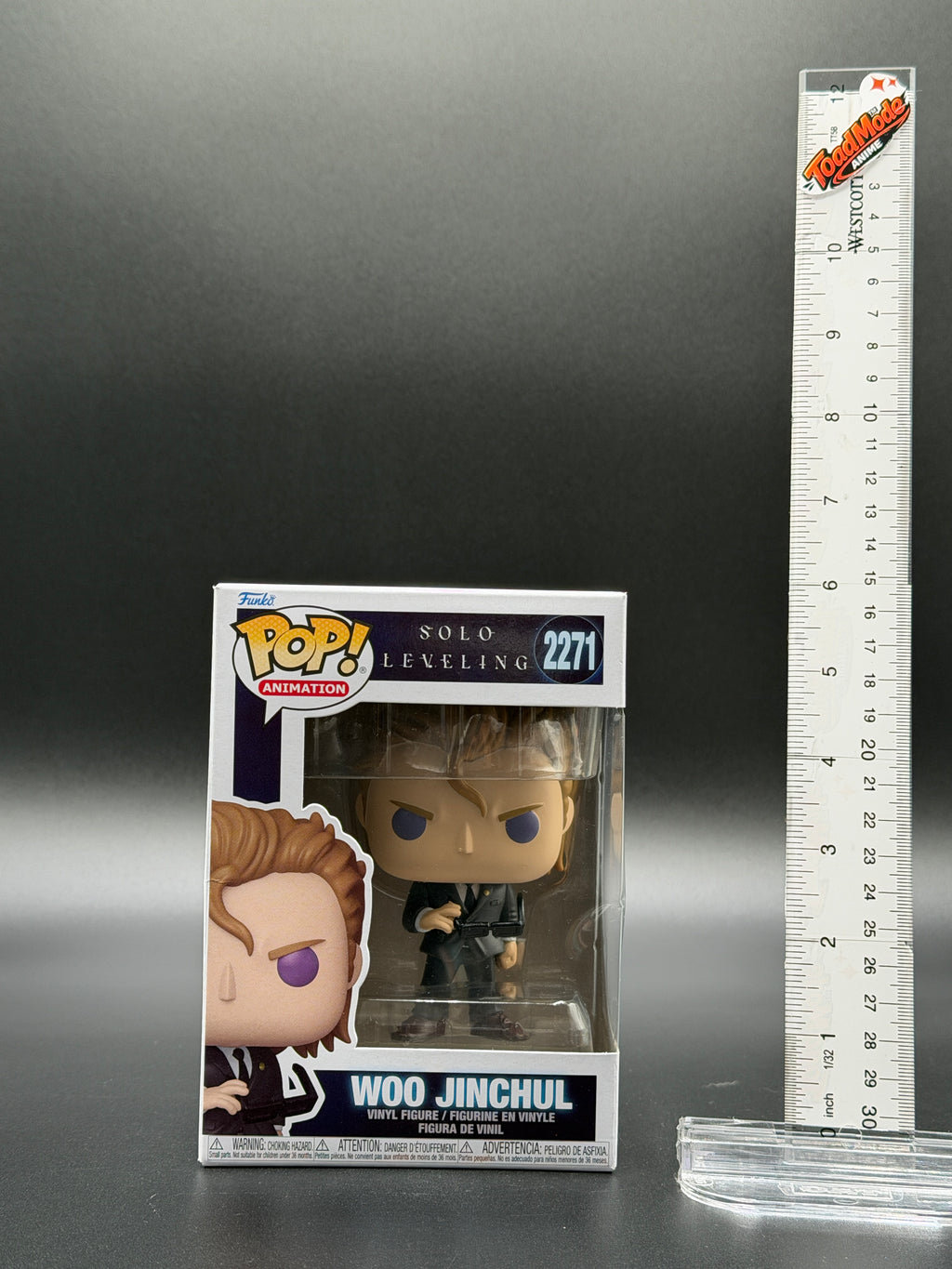 TM‑0034 Funko Pop! Solo Leveling Woo Jinchul #2211 Vinyl Figure New in Box