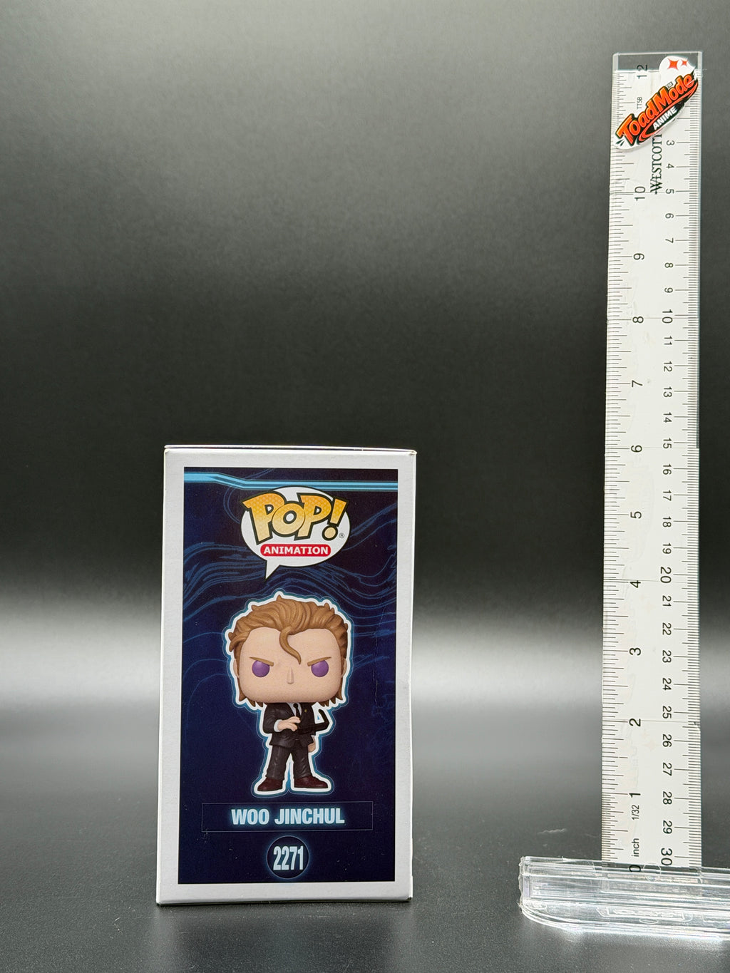 TM‑0034 Funko Pop! Solo Leveling Woo Jinchul #2211 Vinyl Figure New in Box