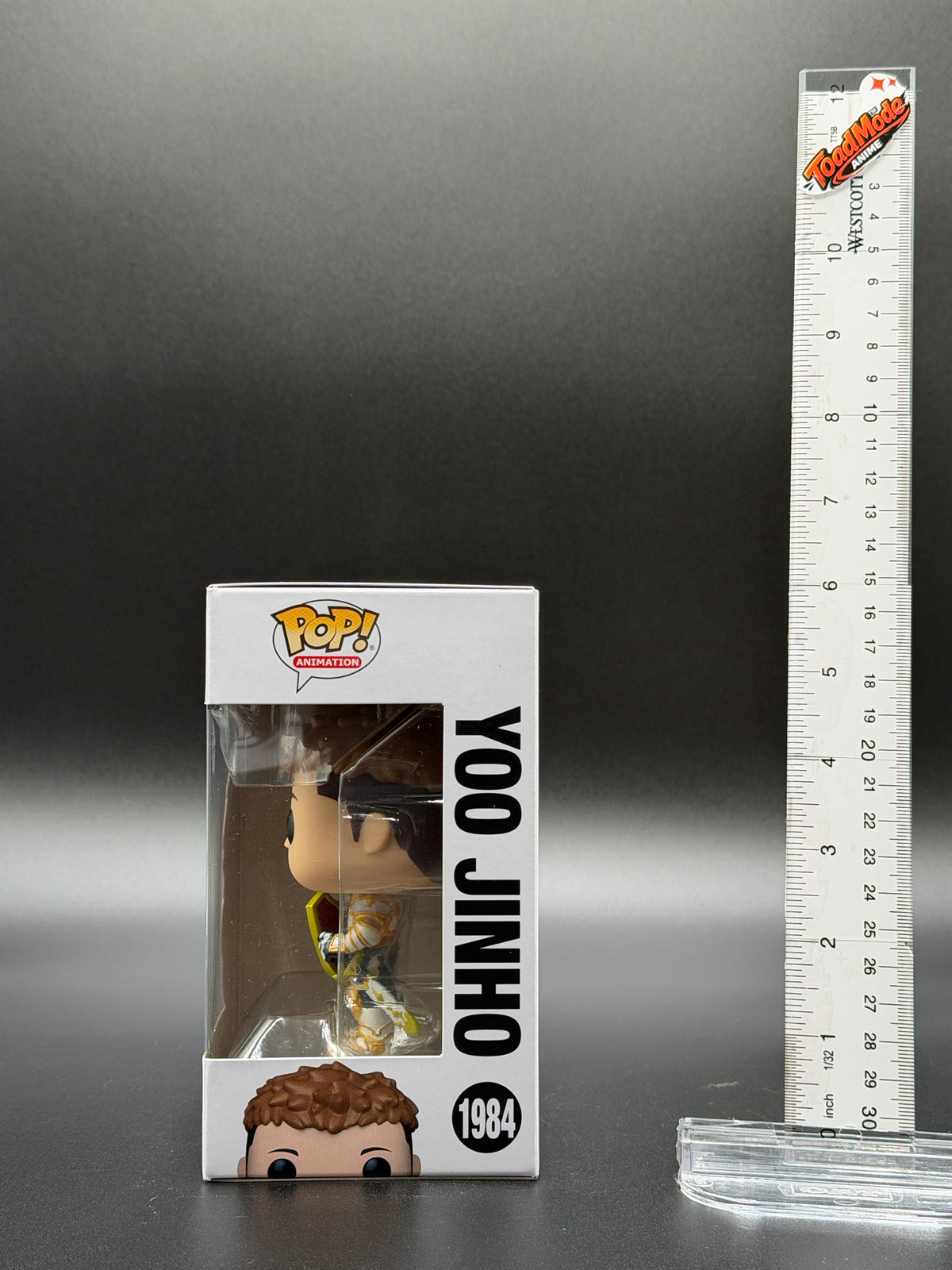 TM‑0035 Funko Pop! Solo Leveling Yoo Jinho #1984 Vinyl Figure New in Box