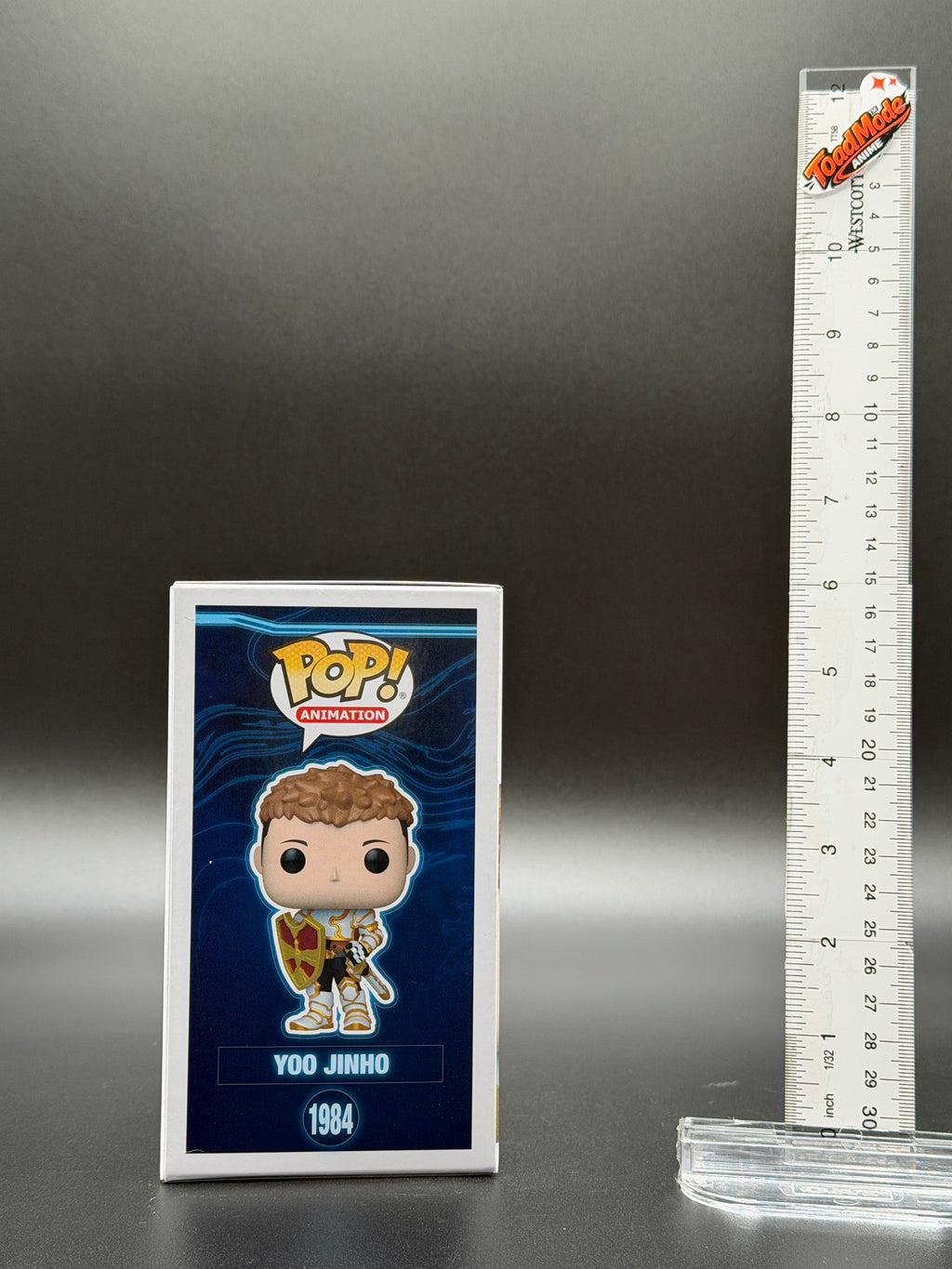 TM‑0035 Funko Pop! Solo Leveling Yoo Jinho #1984 Vinyl Figure New in Box
