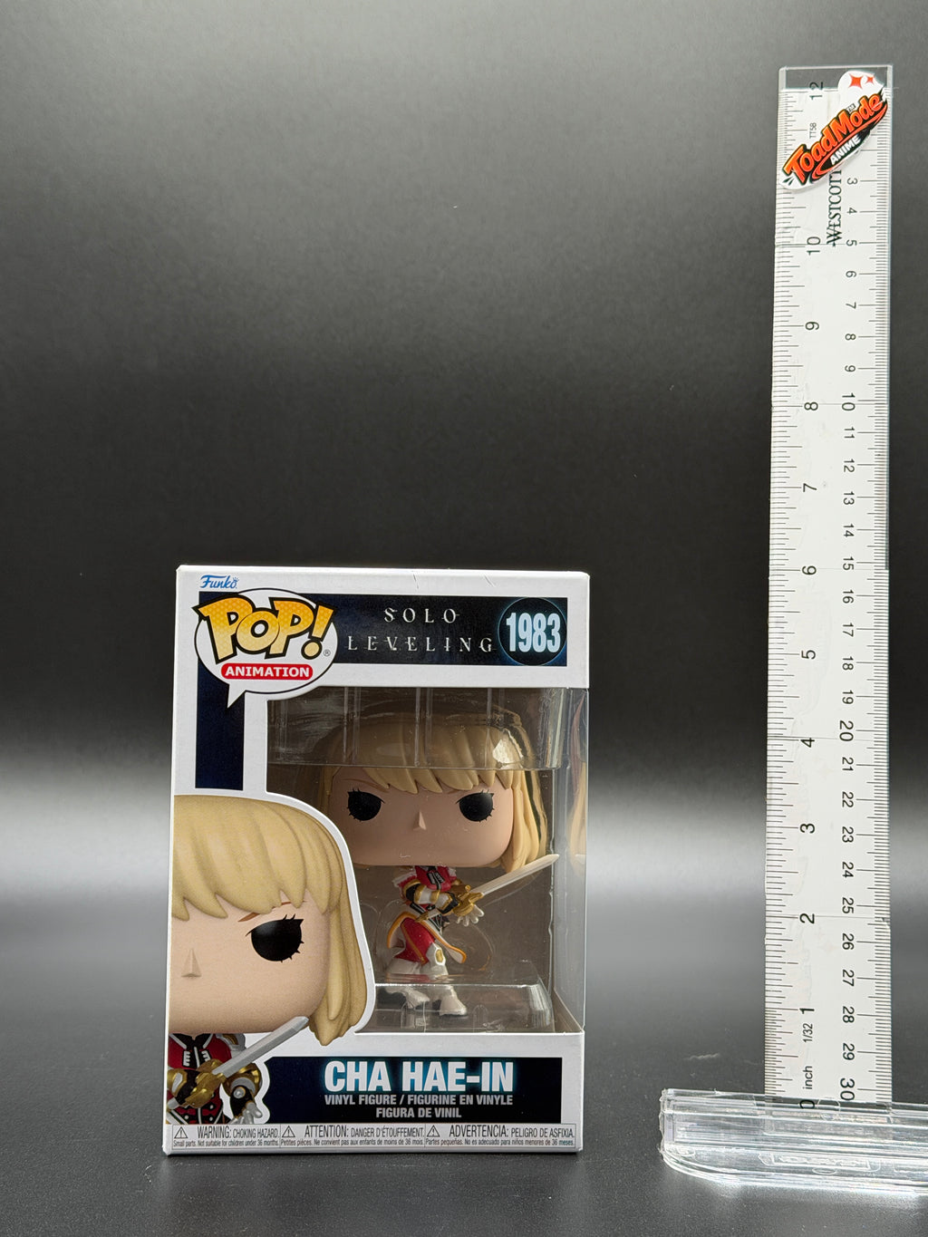 TM‑0036 Funko Pop! Solo Leveling Cha Hae‑In #1983 Vinyl Figure New in Box