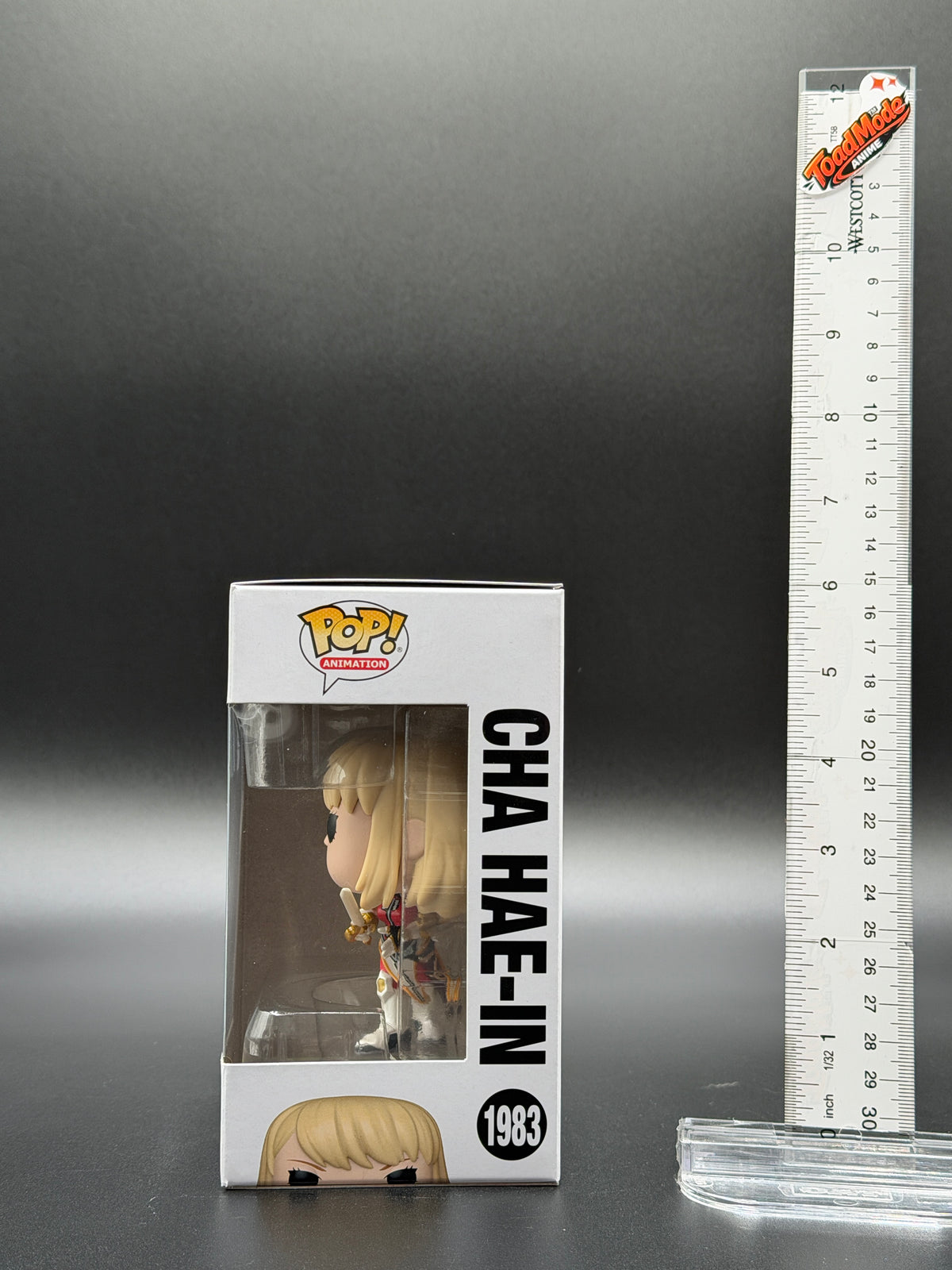 TM‑0036 Funko Pop! Solo Leveling Cha Hae‑In #1983 Vinyl Figure New in Box
