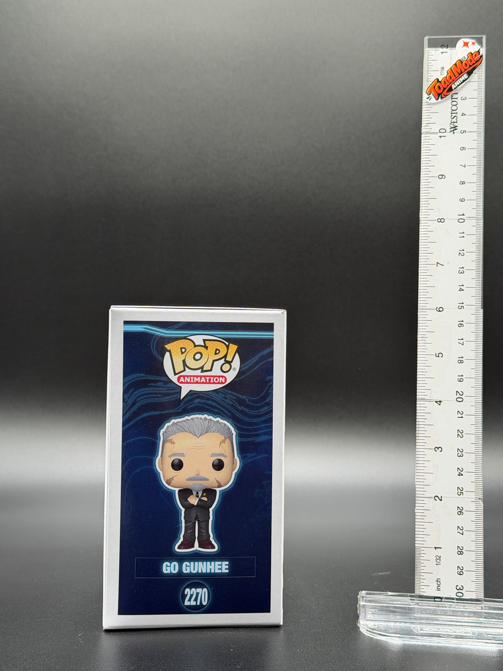TM‑0037 Funko Pop! Solo Leveling Go Gunhee #2270 Vinyl Figure New in Box