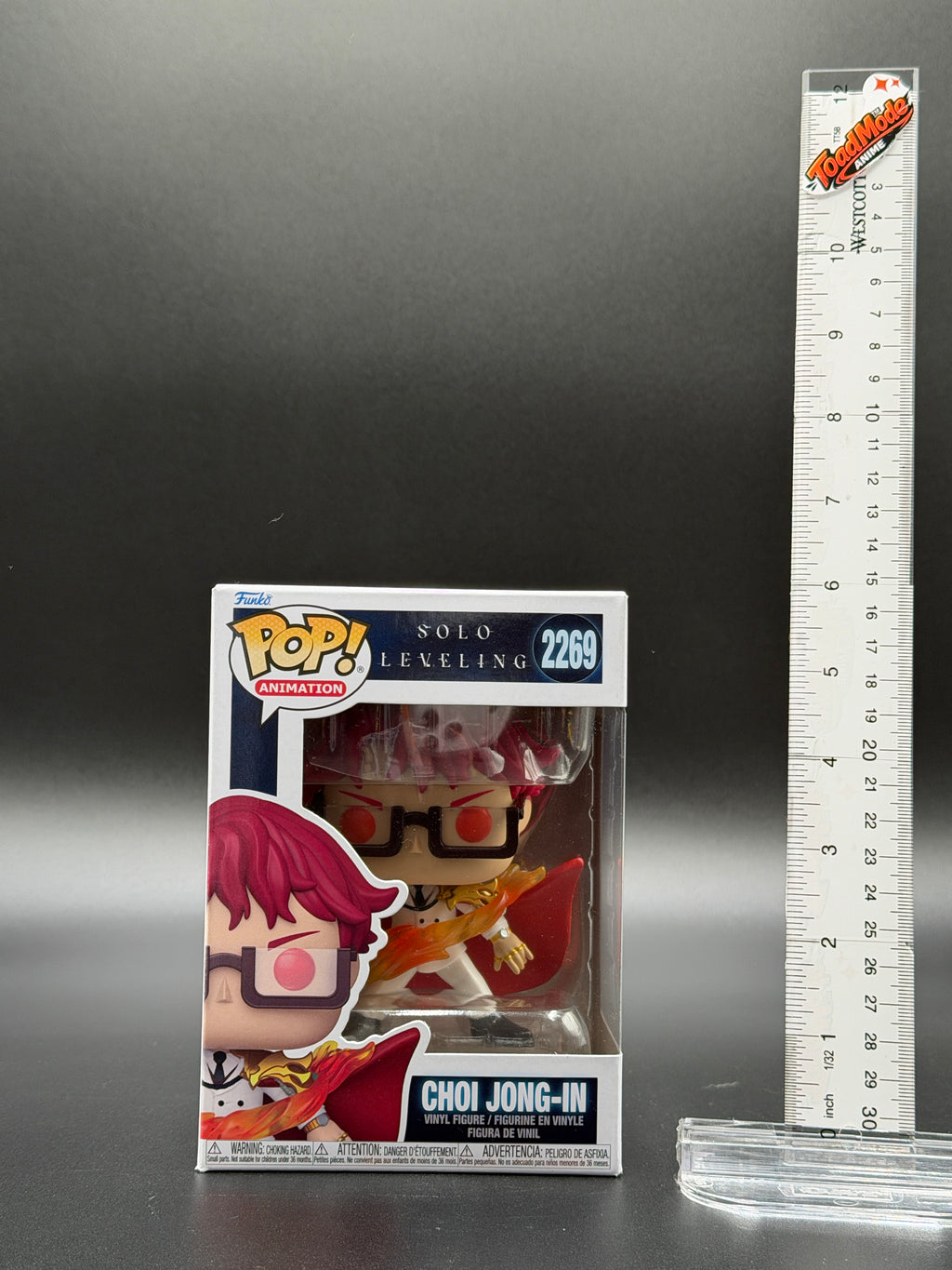 TM‑0038 Funko Pop! Solo Leveling Choi Jong‑In #2269 Vinyl Figure New in Box