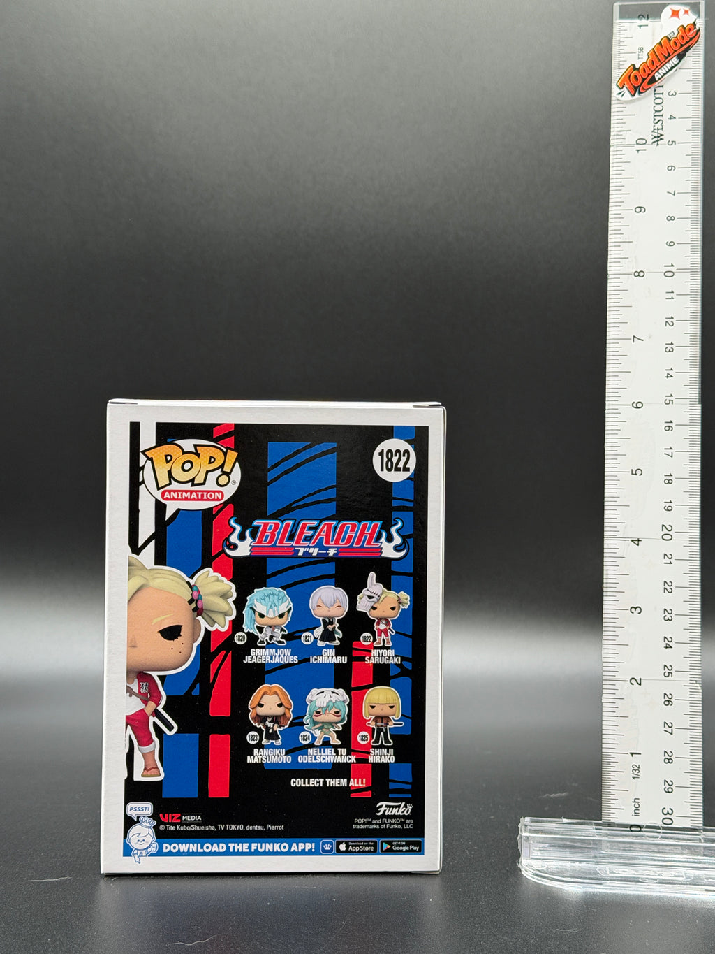 TM‑0045 Funko Pop! Bleach Hiyori Sarugaki #1822 Vinyl Figure New in Box