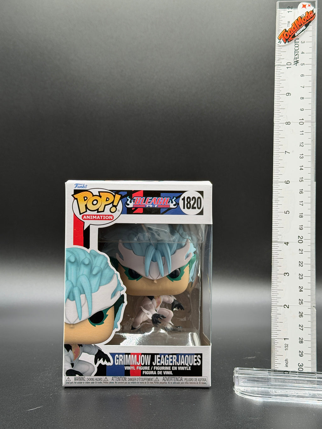 TM‑0046 Funko Pop! Bleach Grimmjow Jaegerjaques #1820 Vinyl Figure New in Box