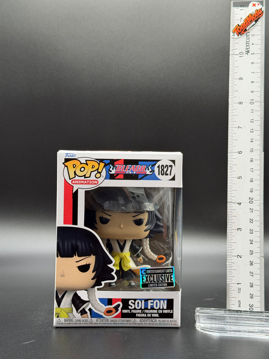 TM‑0047 Funko Pop! Bleach Soi Fon #1827 Entertainment Earth Exclusive New in Box