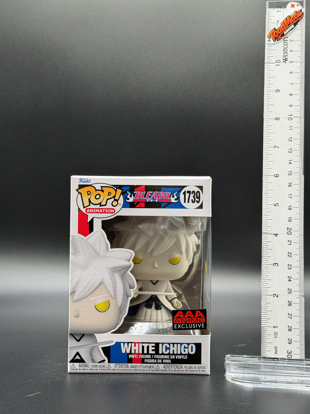 TM‑0048 Funko Pop! Bleach White Ichigo #1739 AAA Anime Exclusive New in Box