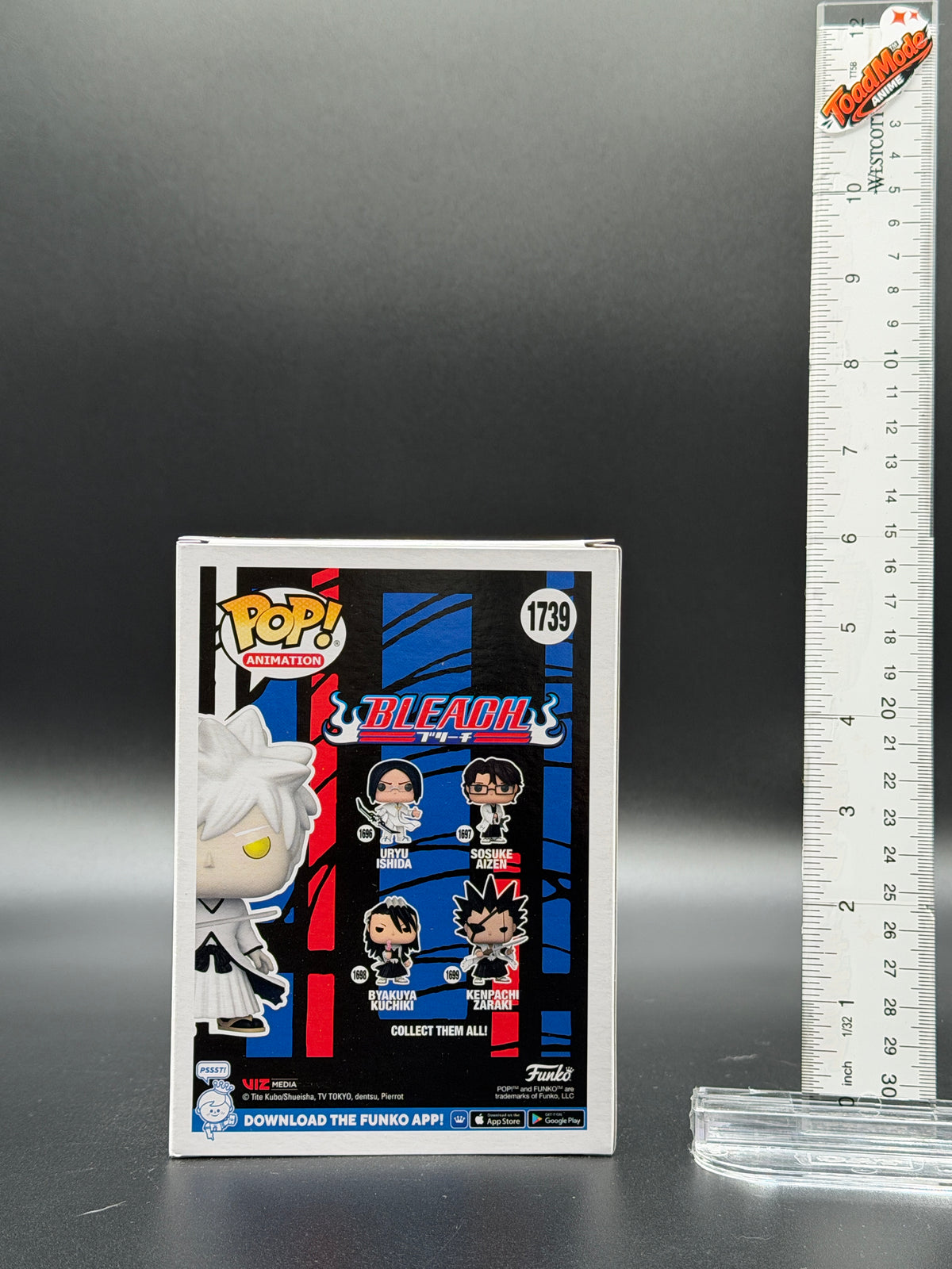 TM‑0048 Funko Pop! Bleach White Ichigo #1739 AAA Anime Exclusive New in Box