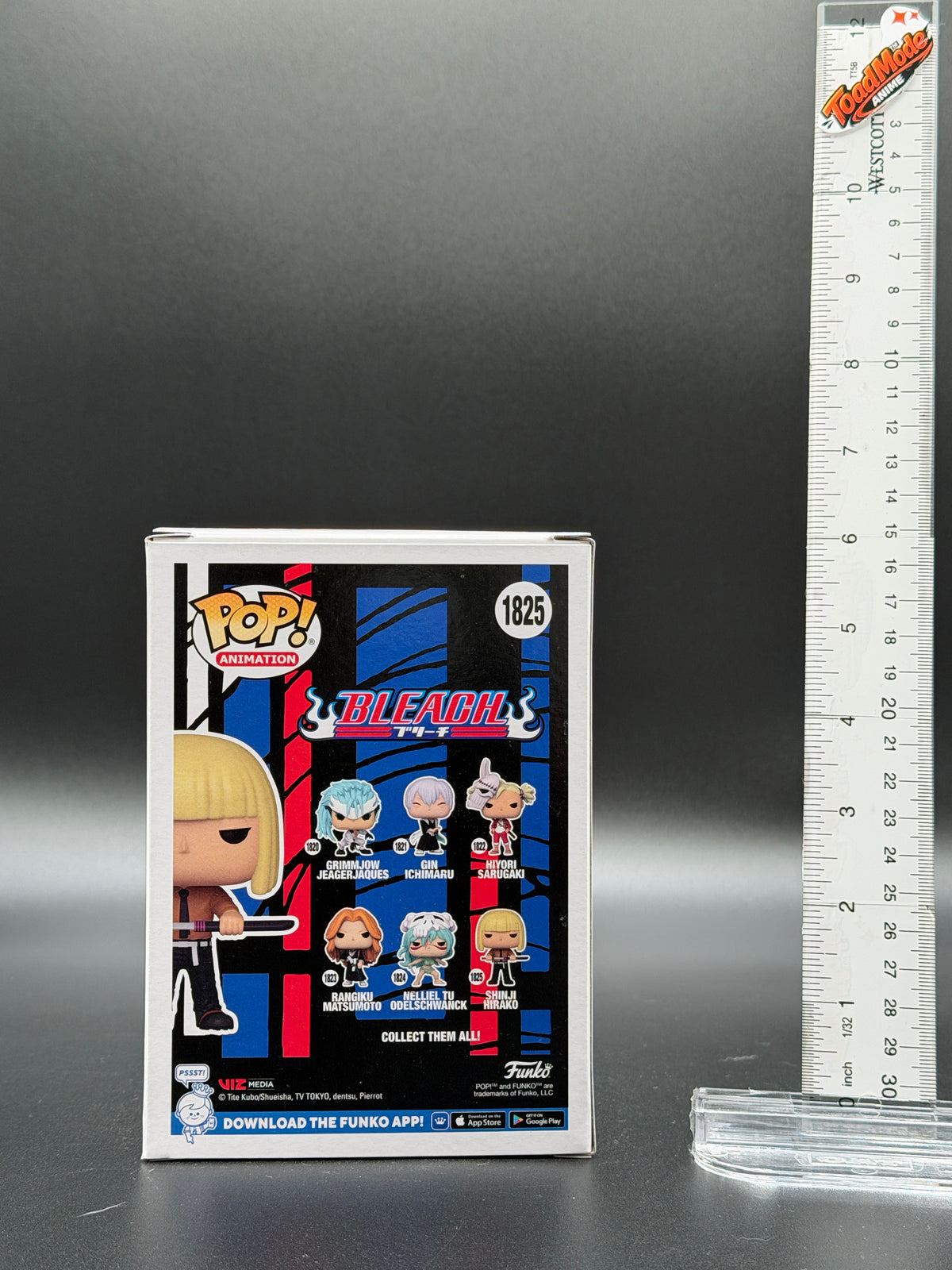 TM‑0050 Funko Pop! Bleach Shinji Hirako #1825 Vinyl Figure New in Box