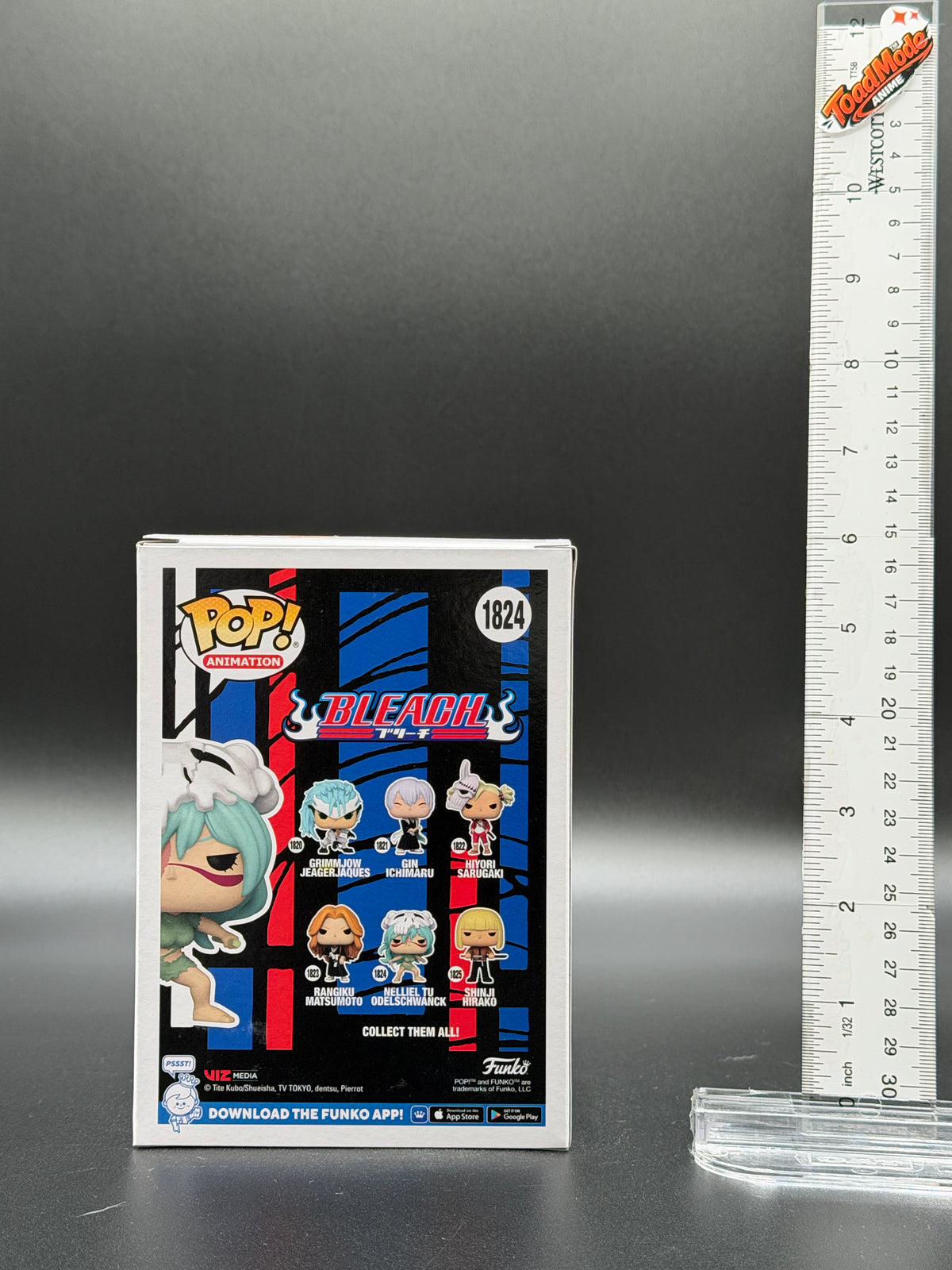 TM‑0051 Funko Pop! Bleach Nelliel Tu Odelschwanck #1824 Vinyl Figure New in Box