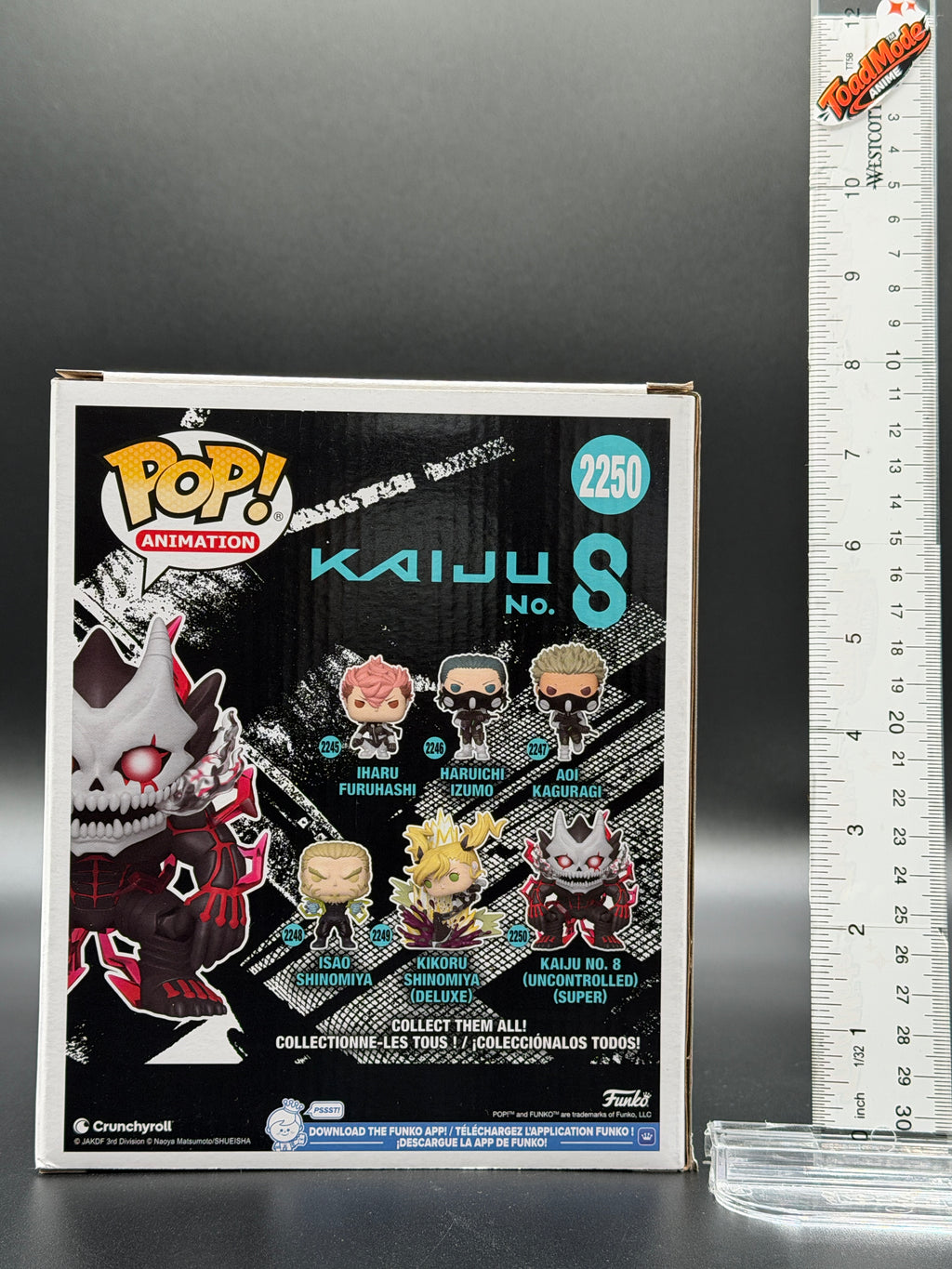 TM‑0053 Kaiju No. 8 Uncontrolled Funko Pop Animation #2250 Figure