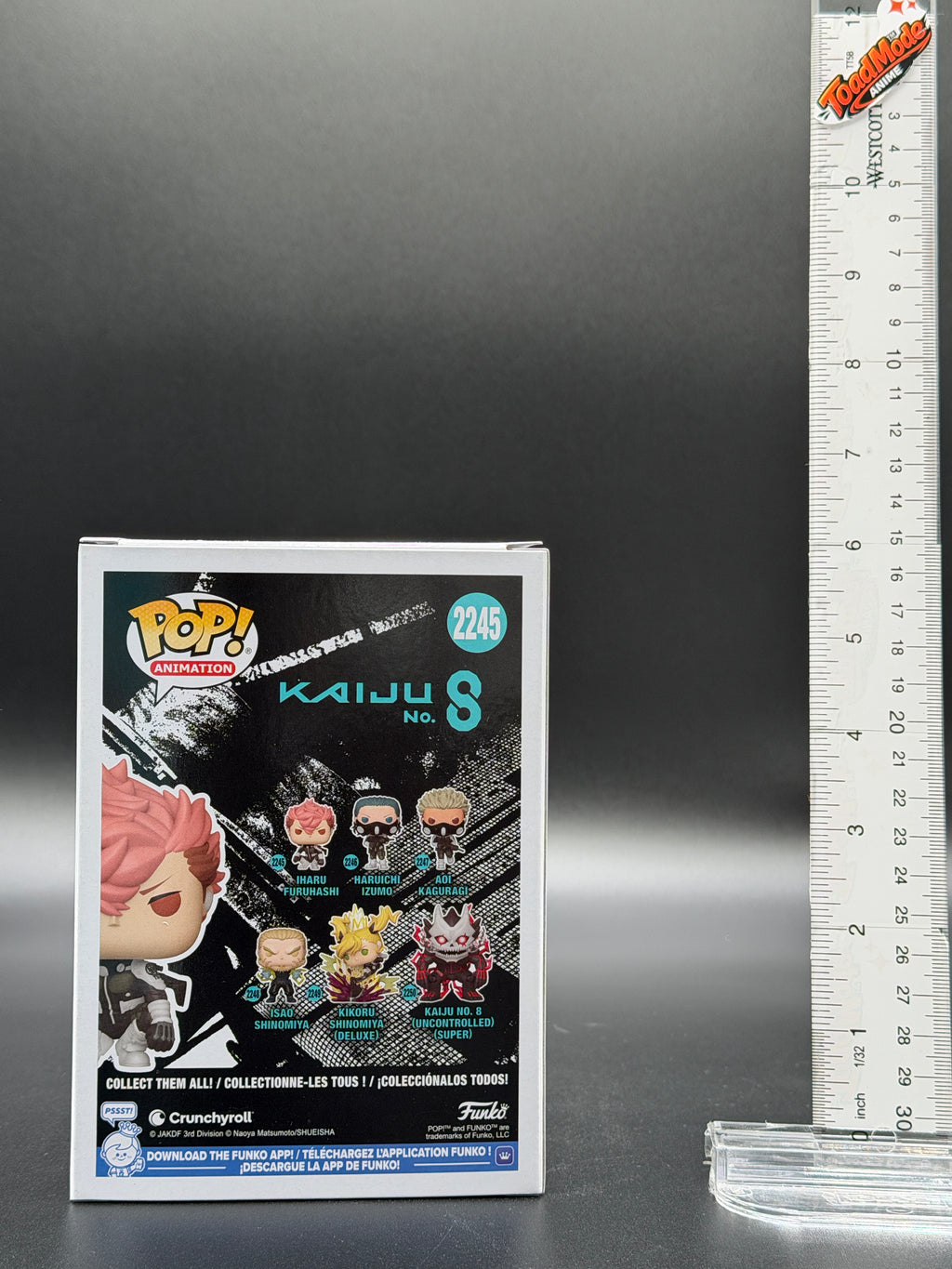 TM‑0054 Kaiju No. 8 Iharu Furuhashi Funko Pop Animation #2245 Figure