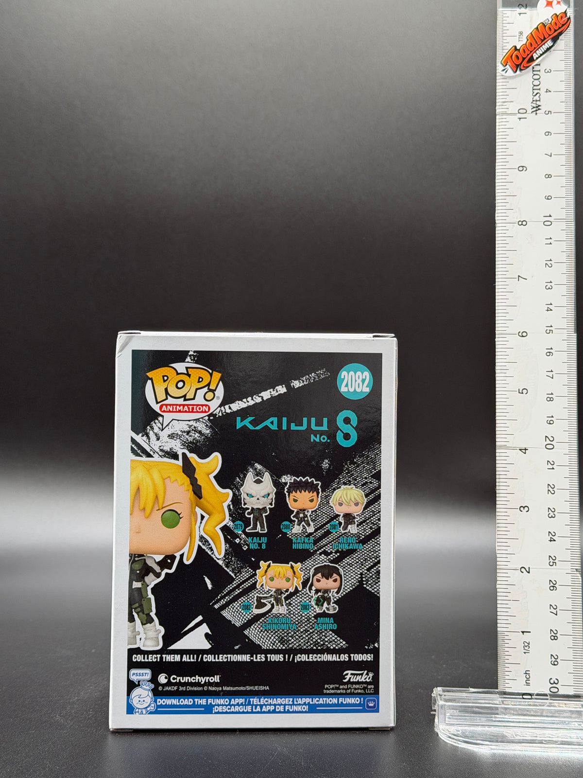TM‑0055 Kaiju No. 8 Kikoru Shinomiya Funko Pop Animation #2082 Figure