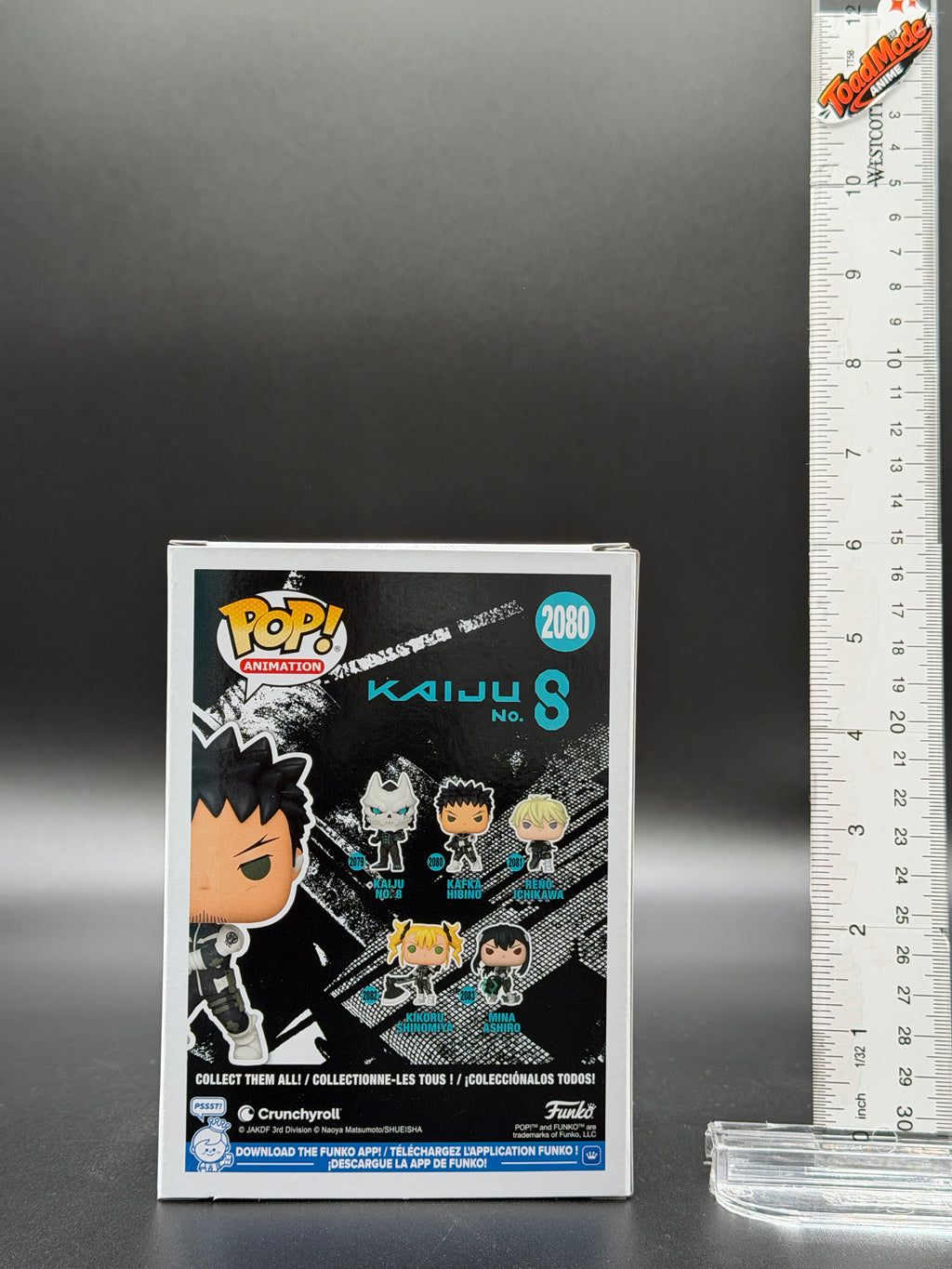TM‑0056 Kaiju No. 8 Kafka Hibino Funko Pop Animation #2080 Figure