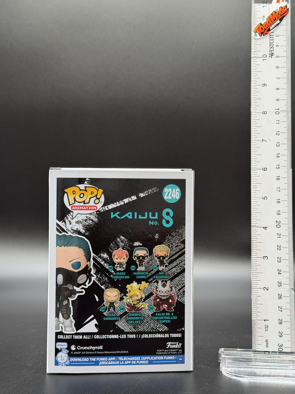 TM‑0058 Kaiju No. 8 Haruchi Izumo Funko Pop Animation #2246 Figure