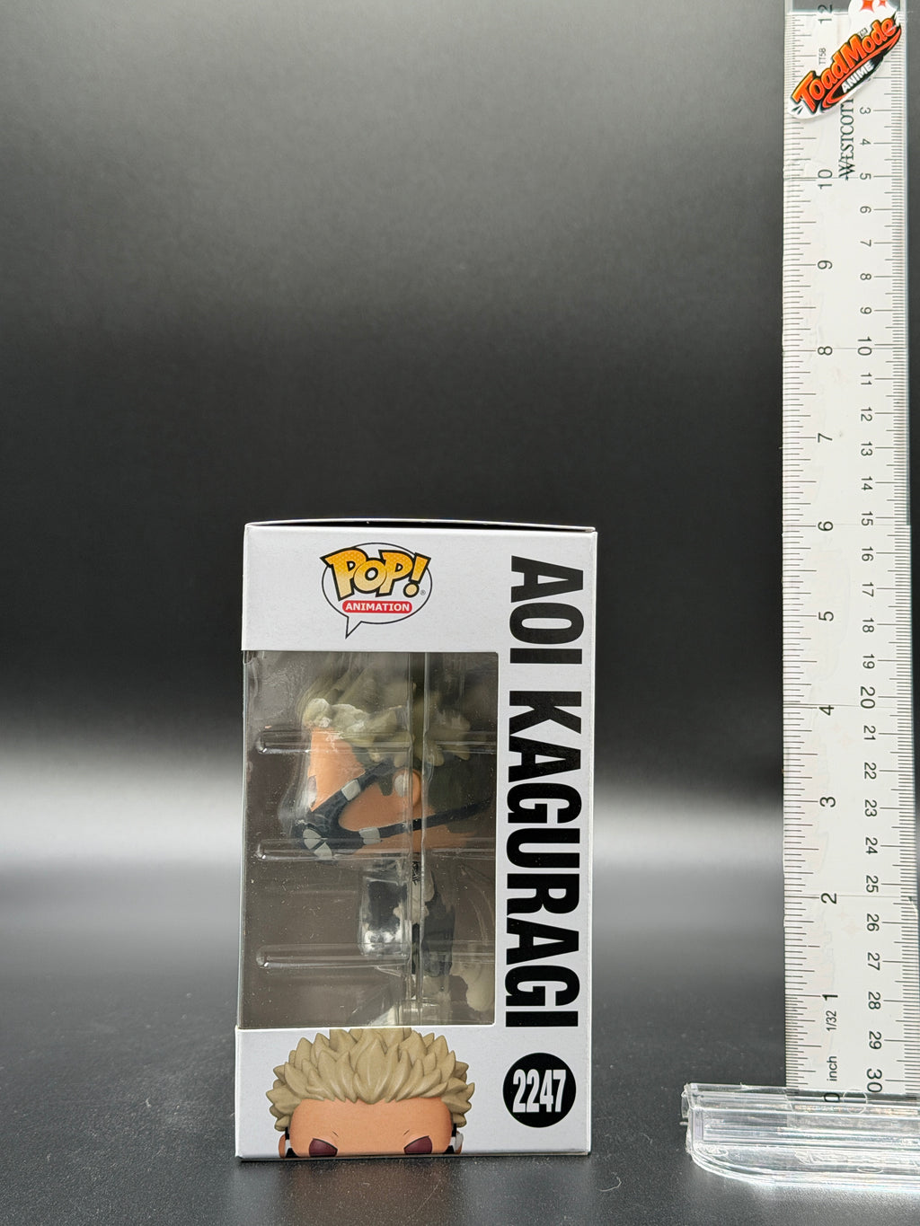 TM‑0059 Kaiju No. 8 Aoi Kaguragi Funko Pop Animation #2247 Figure