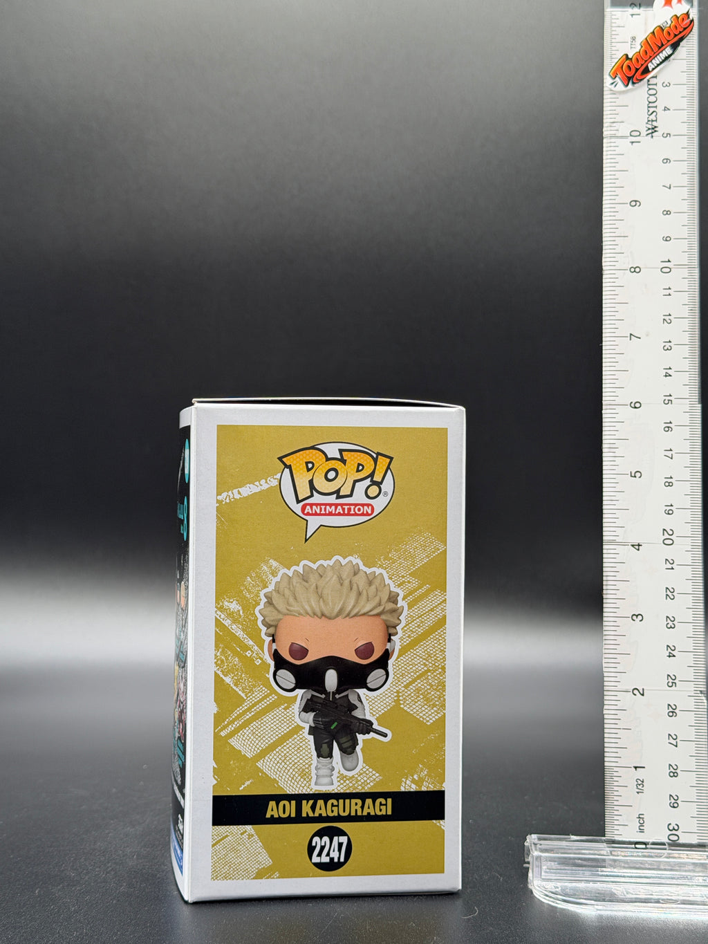 TM‑0059 Kaiju No. 8 Aoi Kaguragi Funko Pop Animation #2247 Figure