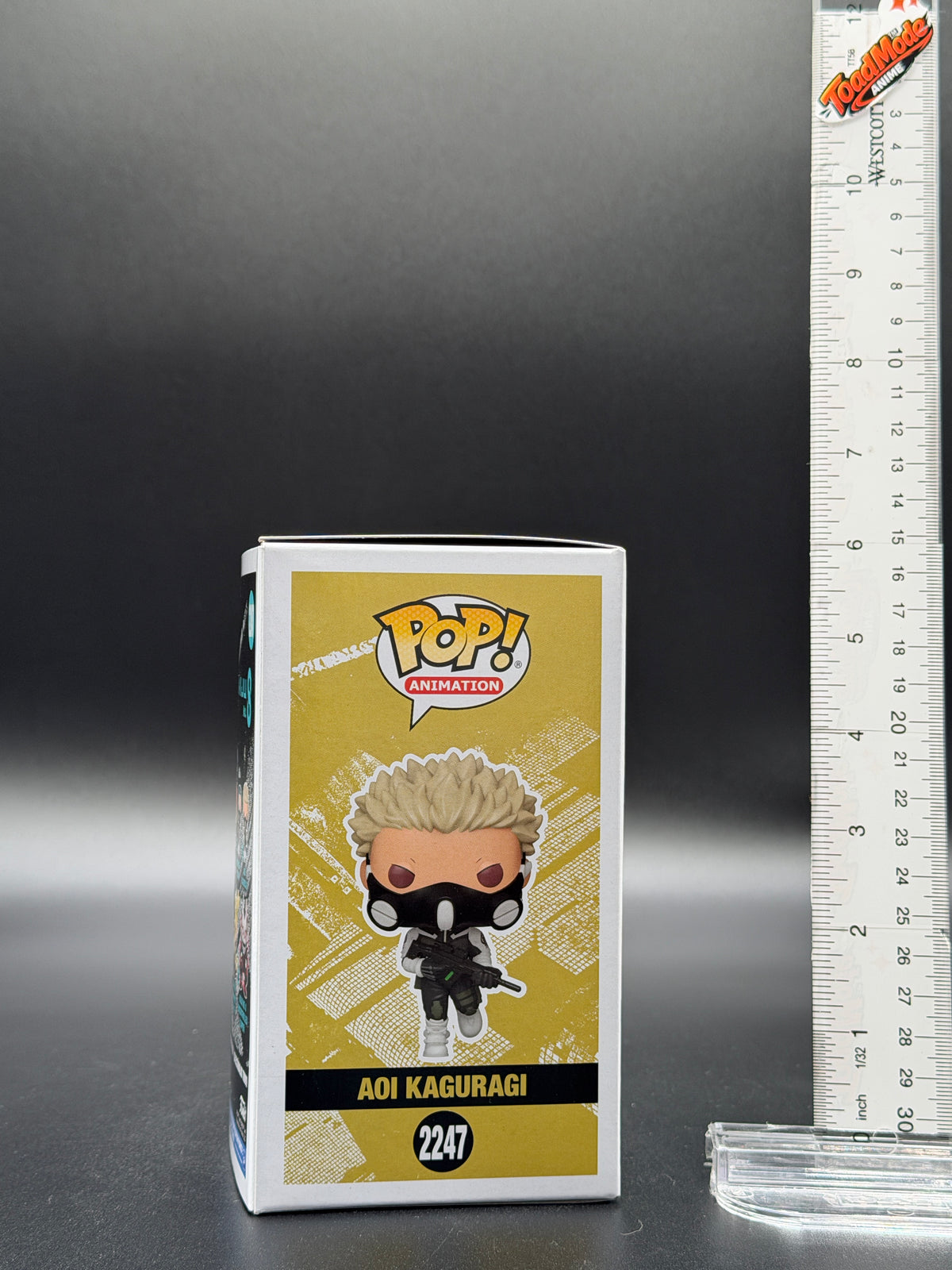 TM‑0059 Kaiju No. 8 Aoi Kaguragi Funko Pop Animation #2247 Figure