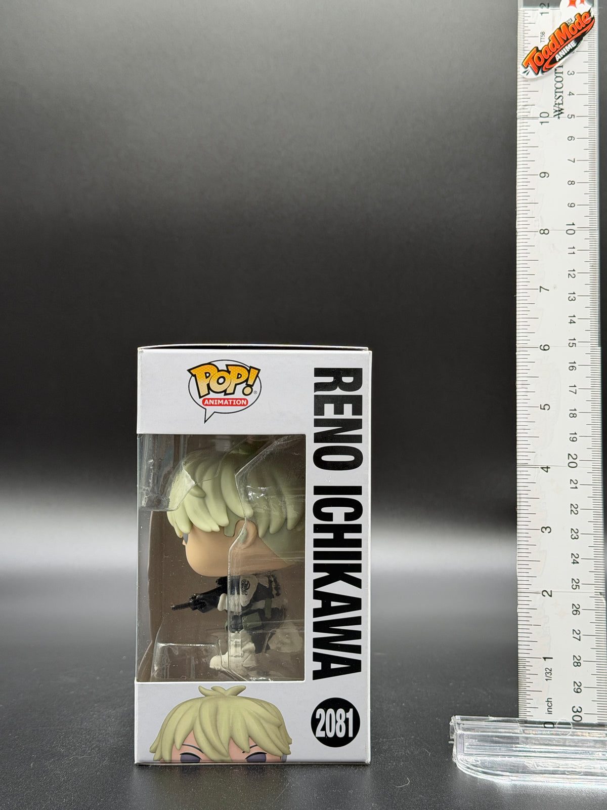 TM‑0060 Kaiju No. 8 Reno Ichikawa Funko Pop Animation #2081 Figure