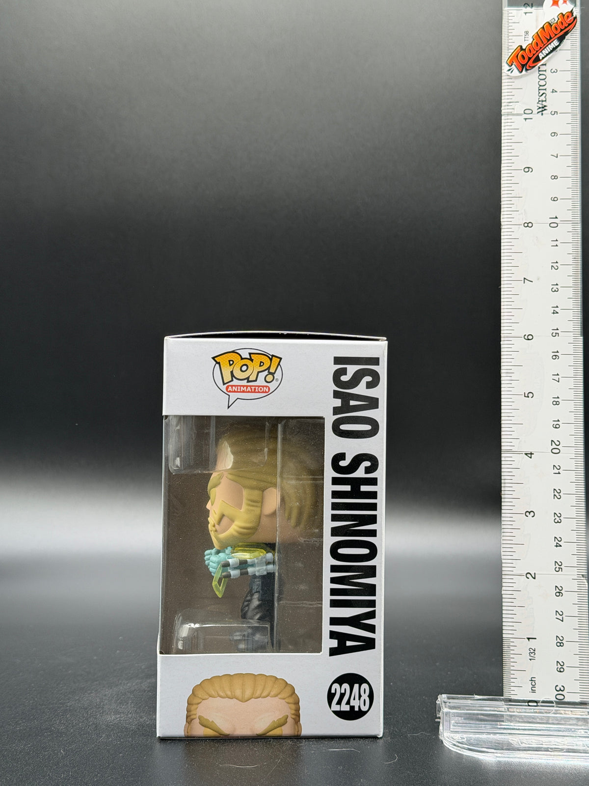 TM‑0062 Kaiju No. 8 Isao Shinomiya Funko Pop Animation #2248 Figure