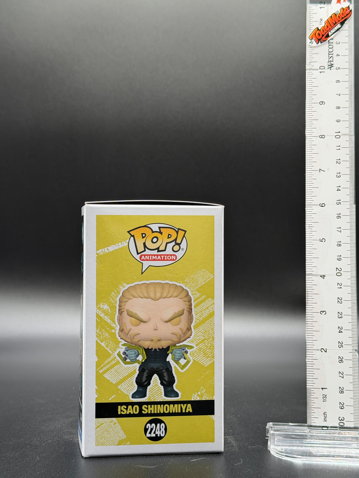TM‑0062 Kaiju No. 8 Isao Shinomiya Funko Pop Animation #2248 Figure
