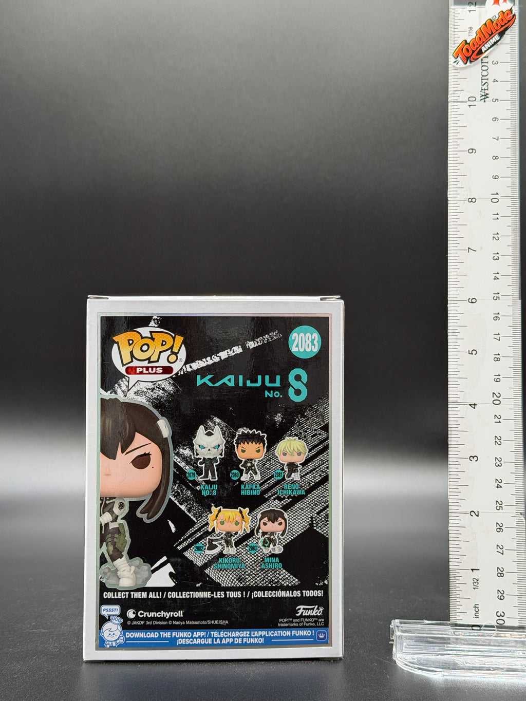TM‑0063 Kaiju No. 8 Mina Ashiro Funko Pop Animation #2083 Figure