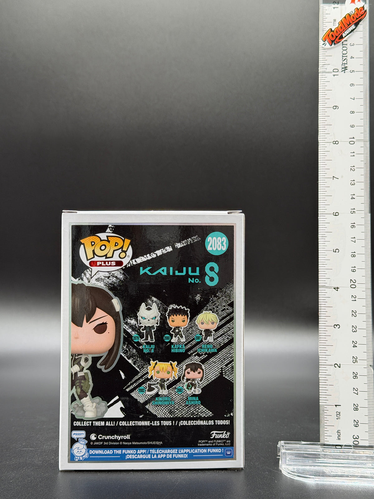 TM‑0063 Kaiju No. 8 Mina Ashiro Funko Pop Animation #2083 Figure