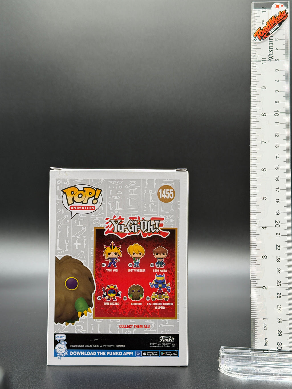 TM‑0064 Kuriboh #1455 Yu‑Gi‑Oh! Funko Pop! Animation Vinyl Figure New