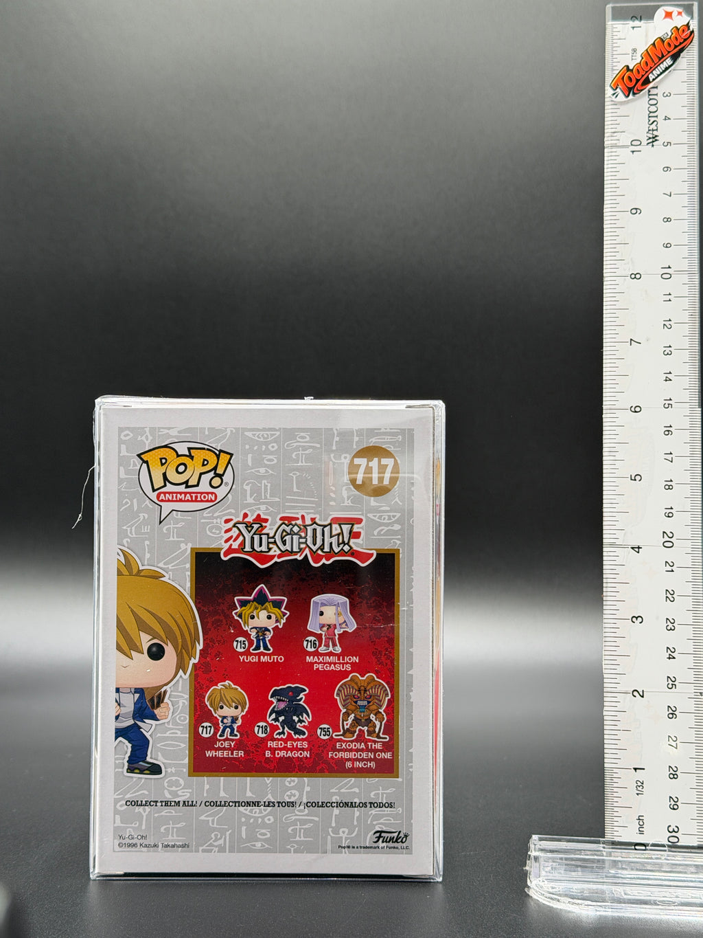 TM‑0067 Joey Wheeler #717 Yu‑Gi‑Oh! Funko Pop! Animation Vinyl Figure New