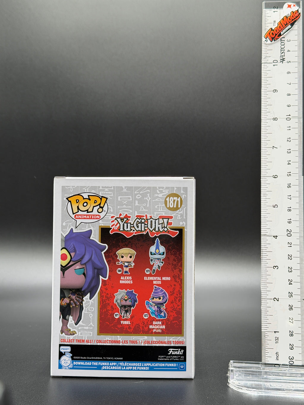 TM‑0068 Yubel #1871 Yu‑Gi‑Oh! GX Funko Pop! Animation Vinyl Figure New