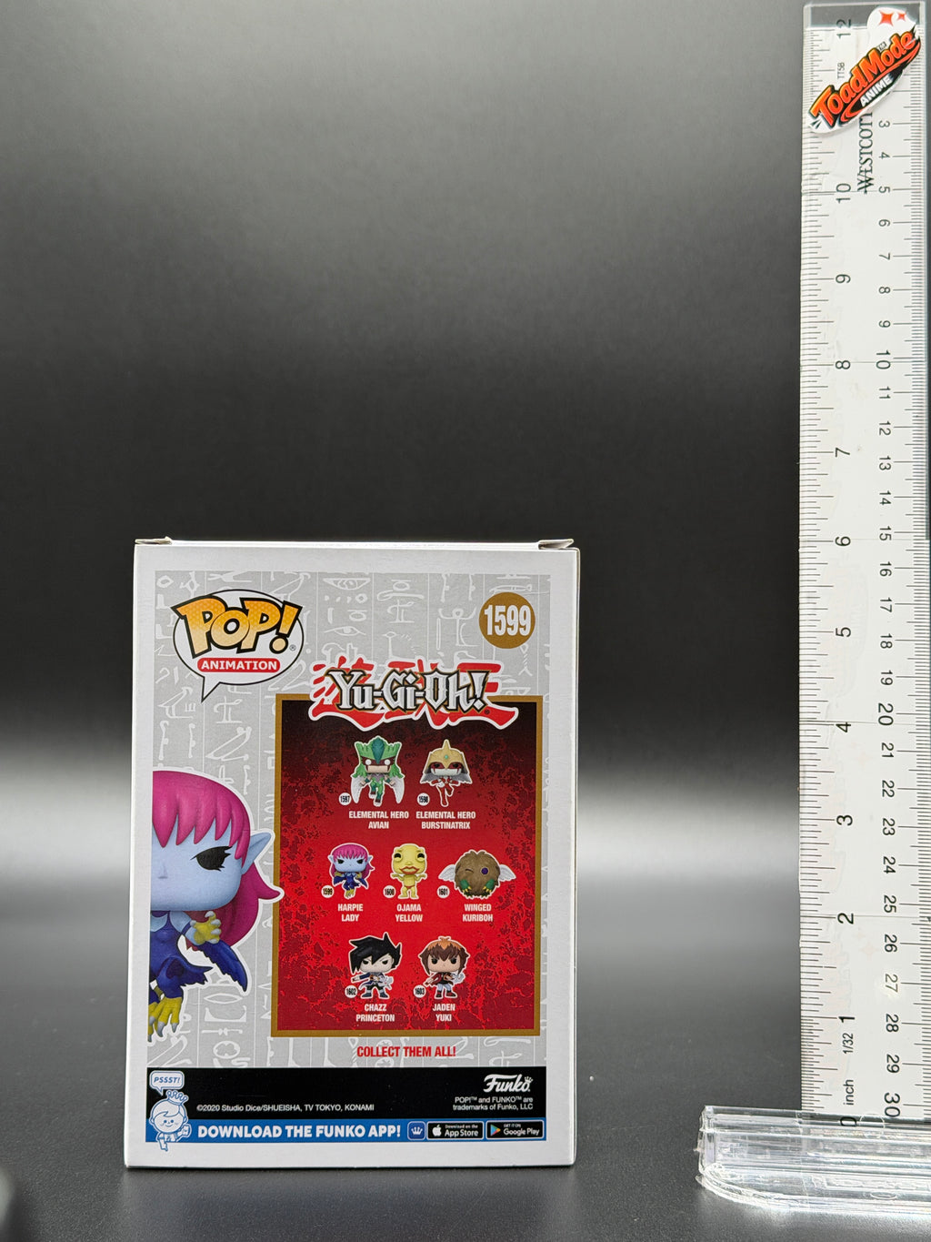 TM‑0069 Harpie Lady #1599 Yu‑Gi‑Oh! Funko Pop! Animation Vinyl Figure New