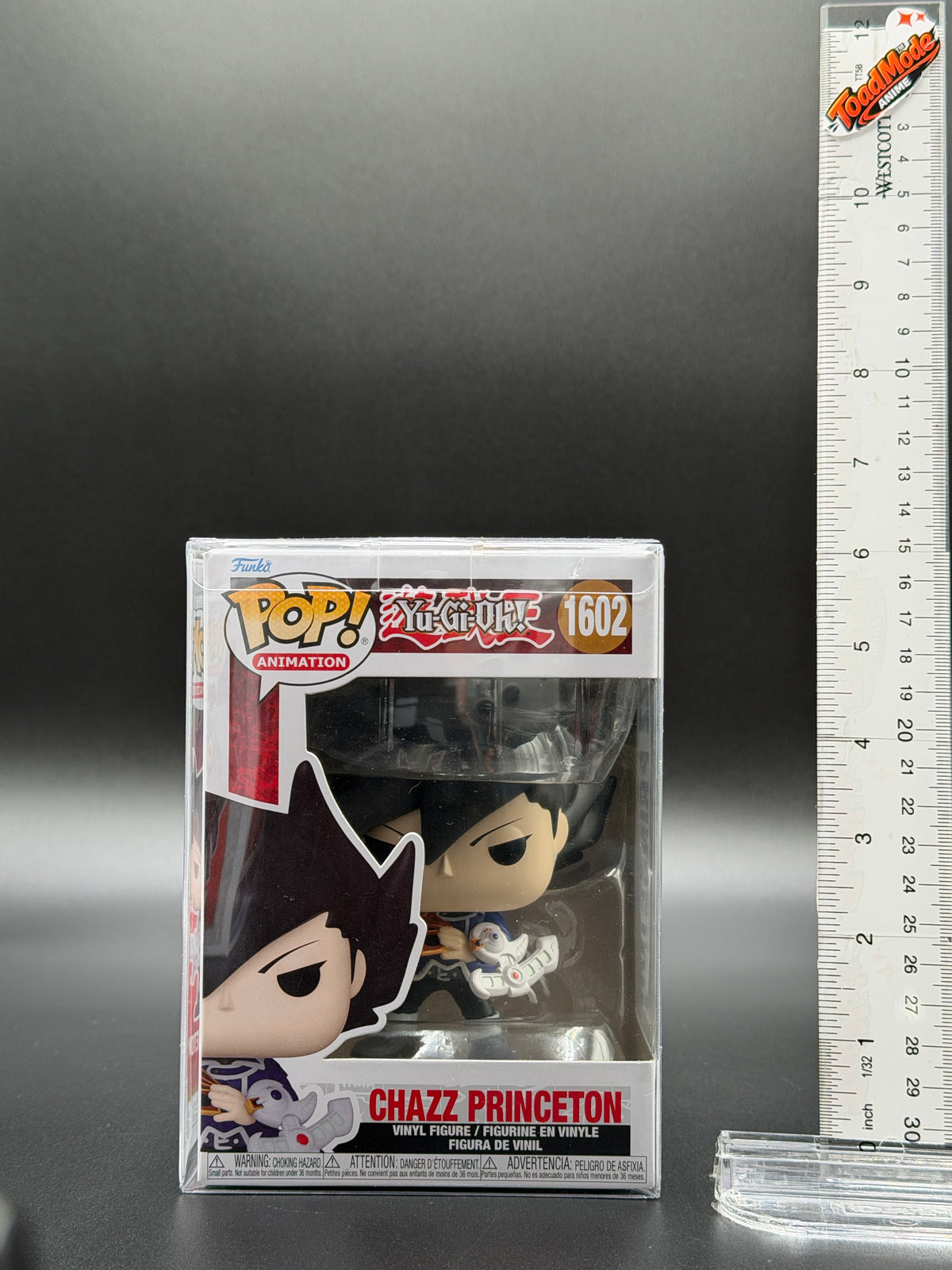 TM‑0070 Chazz Princeton #1602 Yu‑Gi‑Oh! Funko Pop! Animation Vinyl Figure New