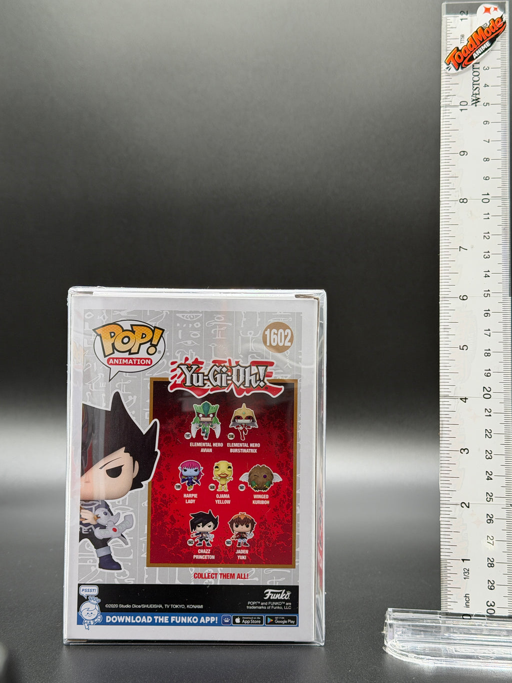 TM‑0070 Chazz Princeton #1602 Yu‑Gi‑Oh! Funko Pop! Animation Vinyl Figure New