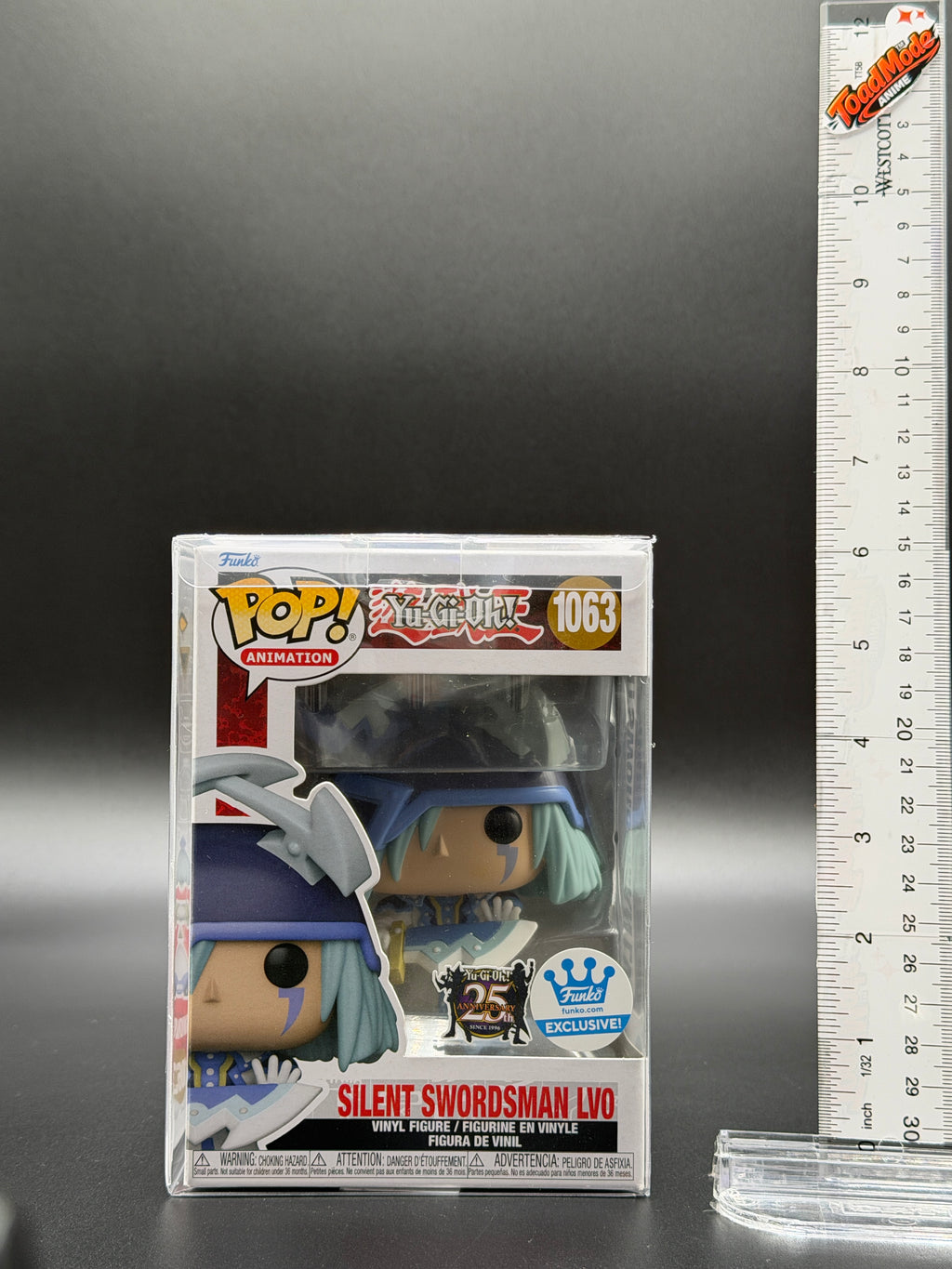 TM‑0072 Silent Swordsman LV0 #1063 Yu‑Gi‑Oh! Funko Pop! Animation Vinyl Figure New