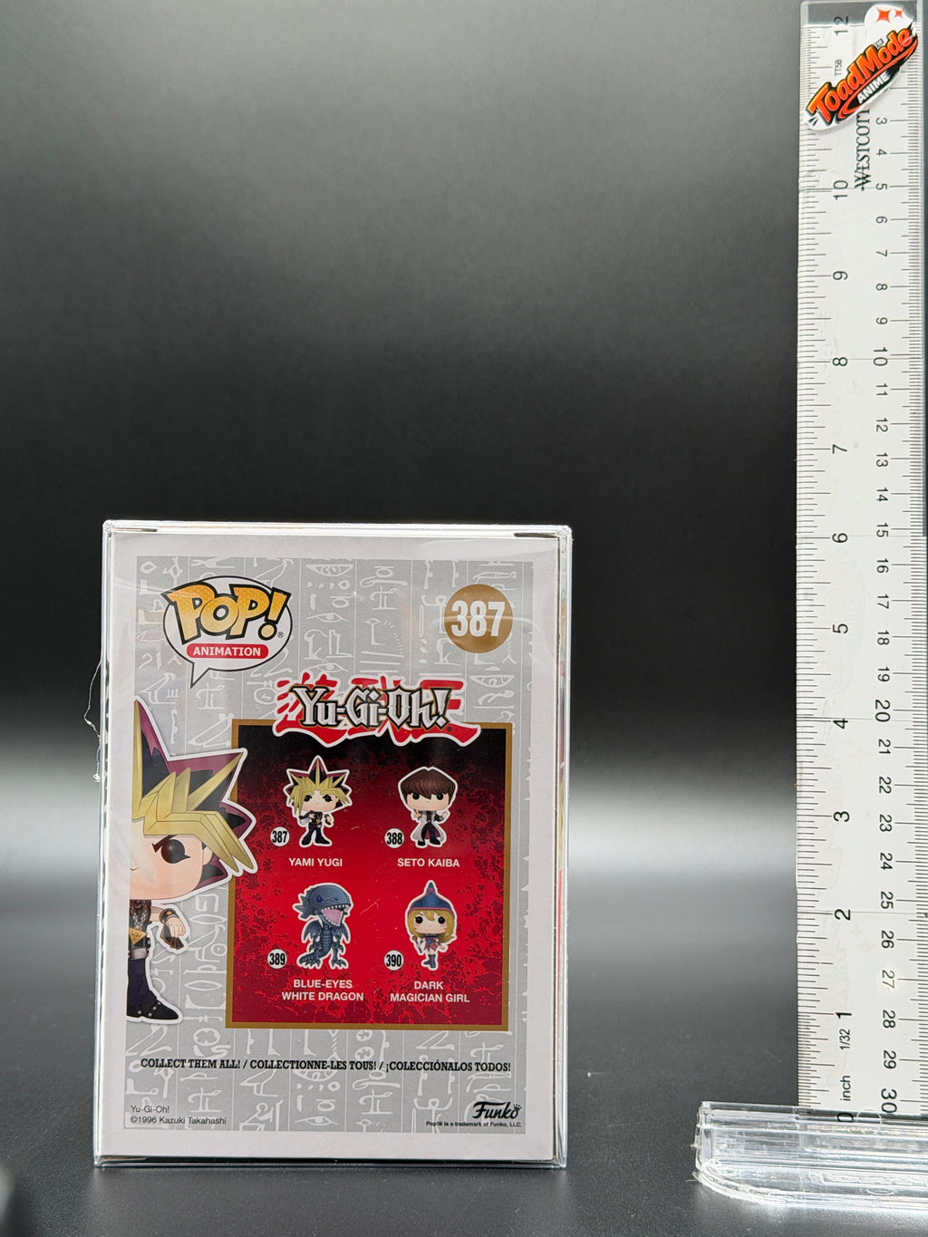 TM‑0073 Yami Yugi #387 Yu‑Gi‑Oh! Funko Pop! Animation Vinyl Figure New