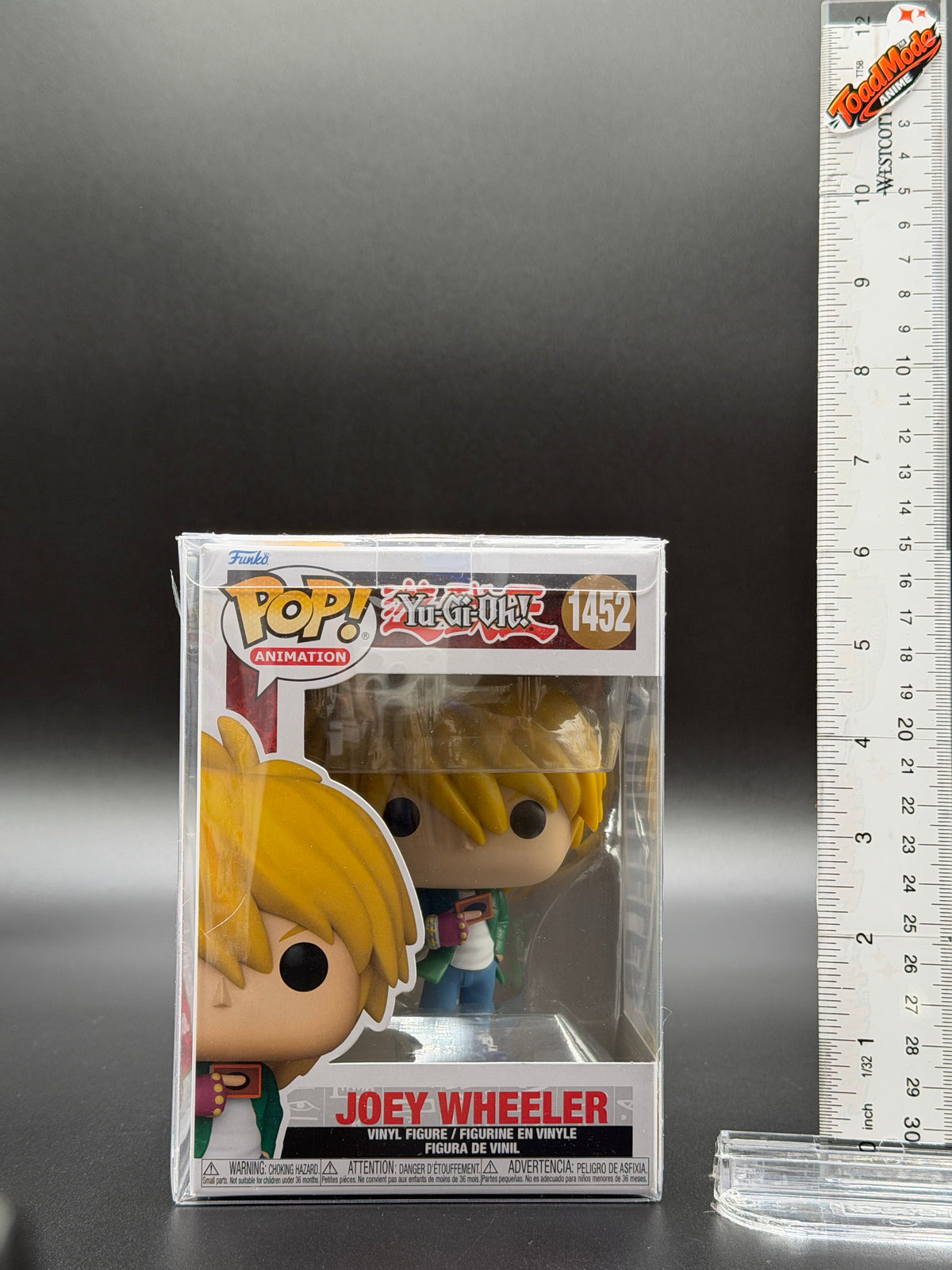 TM‑0074 Joey Wheeler #1452 Yu‑Gi‑Oh! Funko Pop! Animation Vinyl Figure New