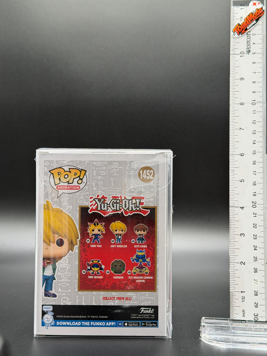 TM‑0074 Joey Wheeler #1452 Yu‑Gi‑Oh! Funko Pop! Animation Vinyl Figure New