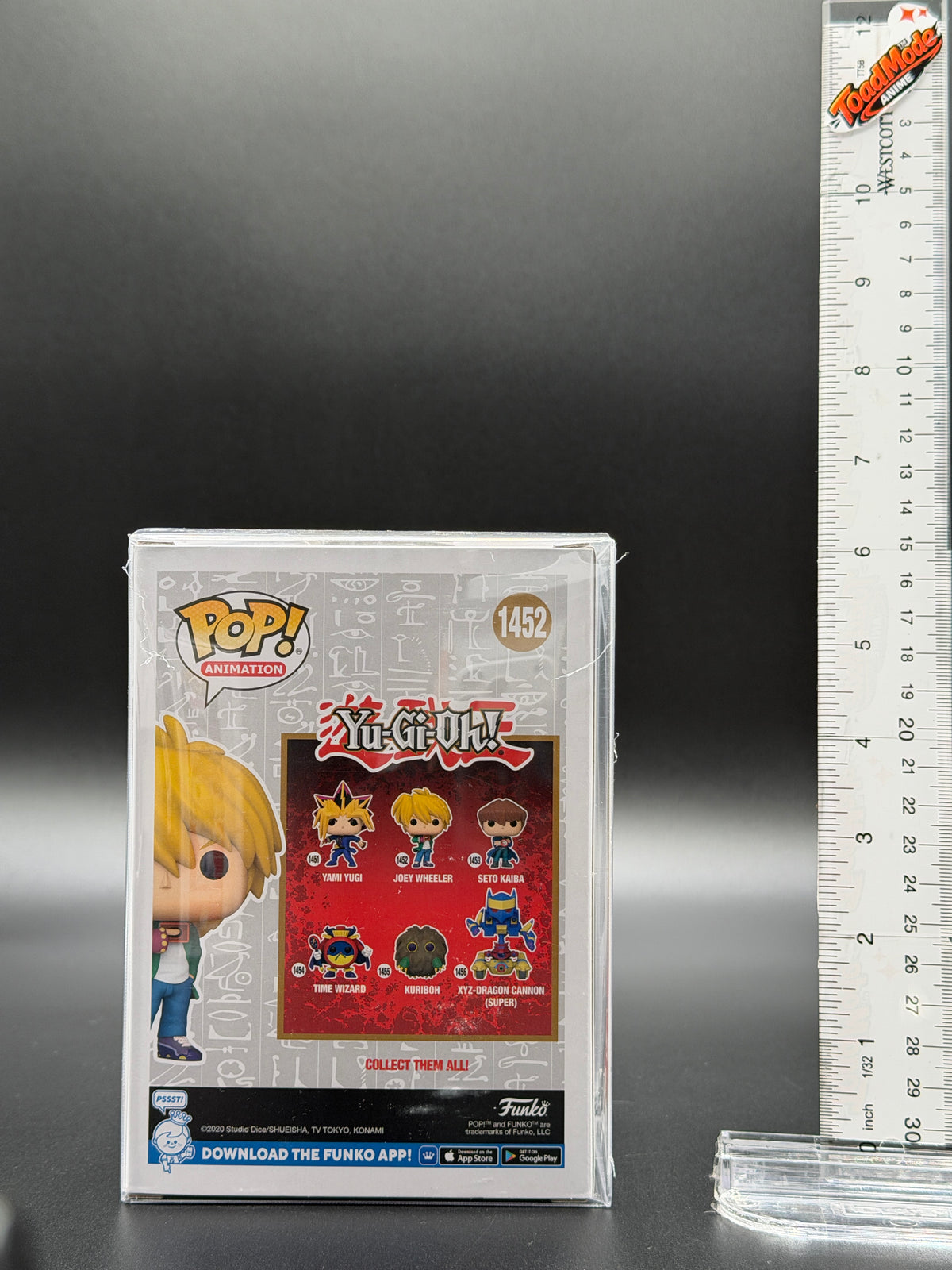 TM‑0074 Joey Wheeler #1452 Yu‑Gi‑Oh! Funko Pop! Animation Vinyl Figure New