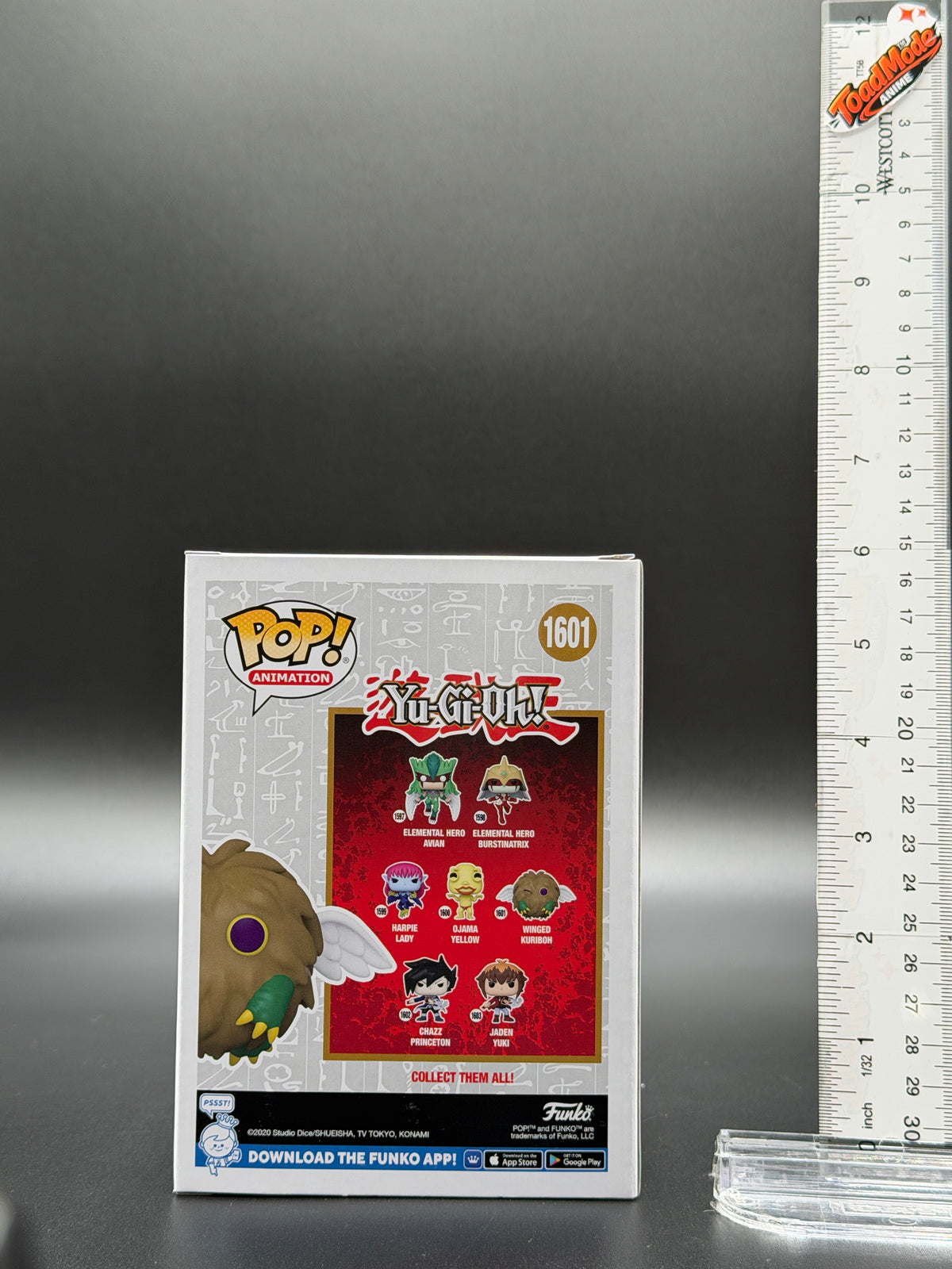 TM‑0066 Winged Kuriboh #1601 Yu‑Gi‑Oh! Funko Pop! Animation Vinyl Figure New