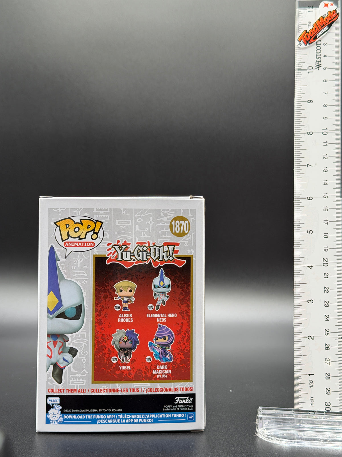 TM‑0075 Elemental HERO Neos #1870 Yu‑Gi‑Oh! Funko Pop! Animation Vinyl Figure New