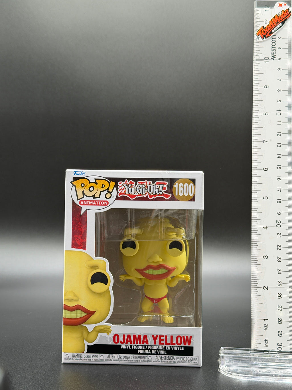 TM‑0076 Ojama Yellow #1600 Yu‑Gi‑Oh! Funko Pop! Animation Vinyl Figure New