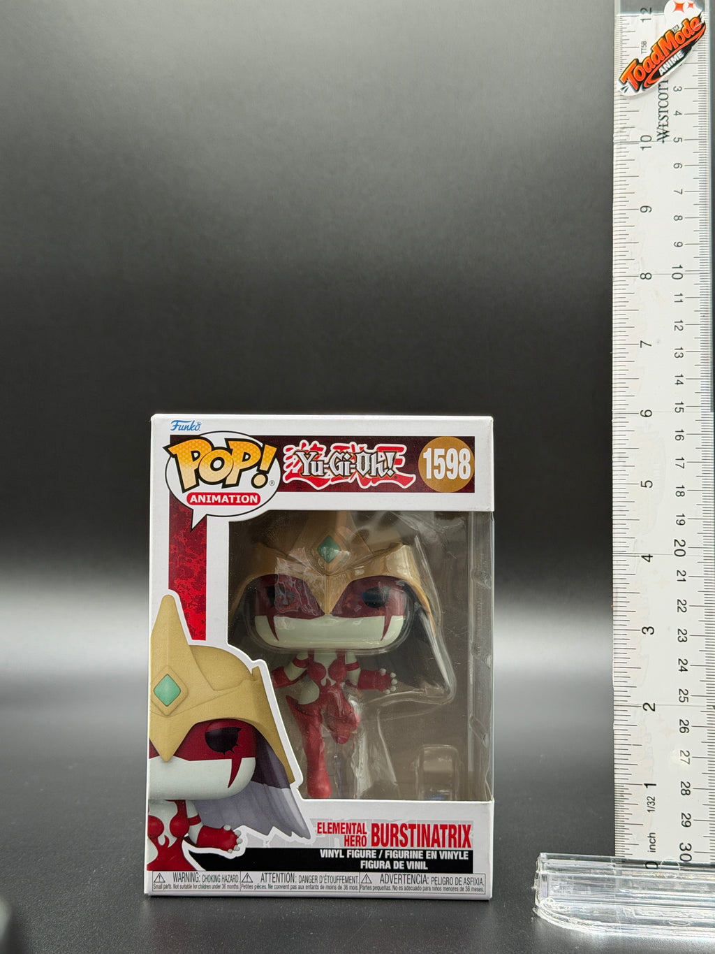 TM‑0078 Elemental HERO Burstinatrix #1598 Yu‑Gi‑Oh! Funko Pop! Animation Vinyl Figure New