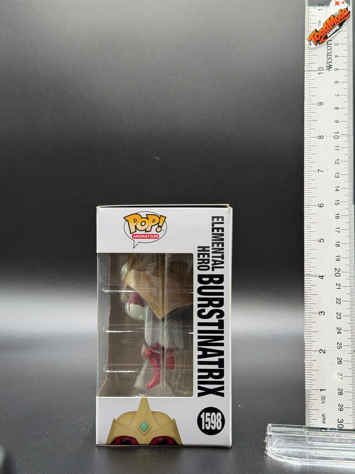 TM‑0078 Elemental HERO Burstinatrix #1598 Yu‑Gi‑Oh! Funko Pop! Animation Vinyl Figure New