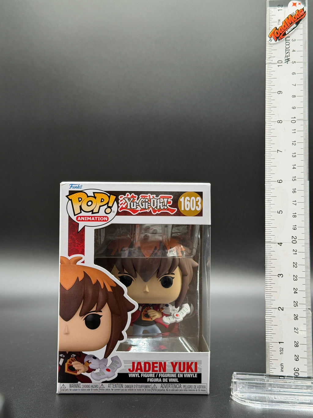 TM‑0083 Jaden Yuki #1603 Yu‑Gi‑Oh! Funko Pop Animation Vinyl Figure New